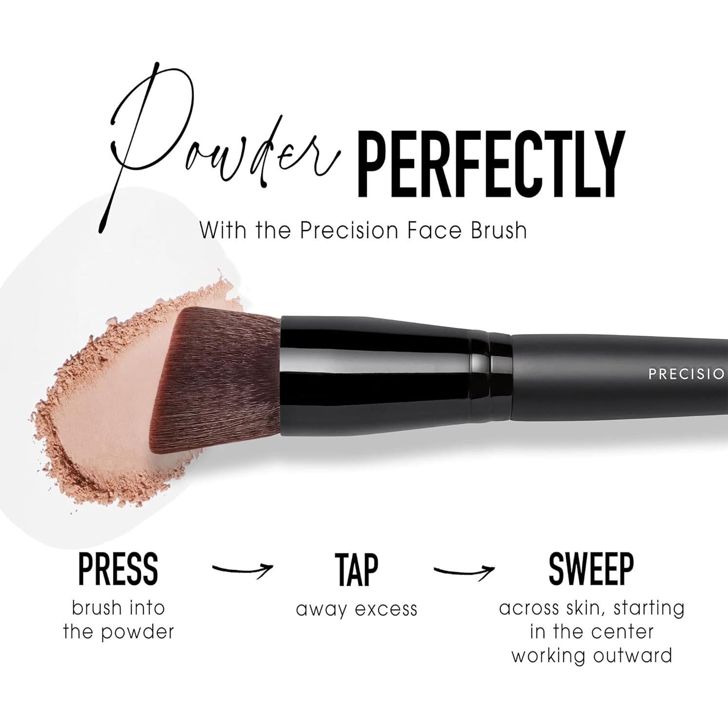 Base en Polvo Compacta bareMinerals SPF 15 - Vegana, Luminoso