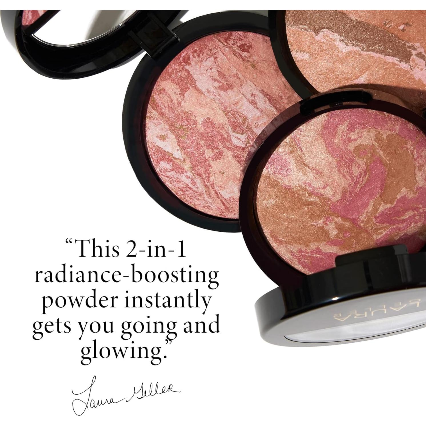 Rubor y Bronceador Horneado Laura Geller 2-en-1 Bronce Rosa