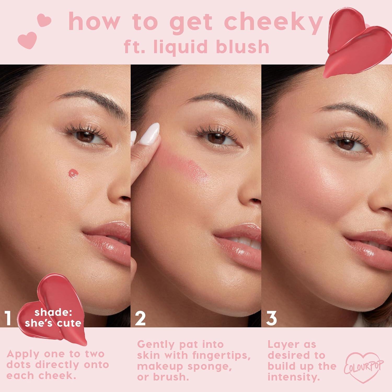 Rubor Líquido ColourPop Muy Tímido - 8.5 g Hidratante