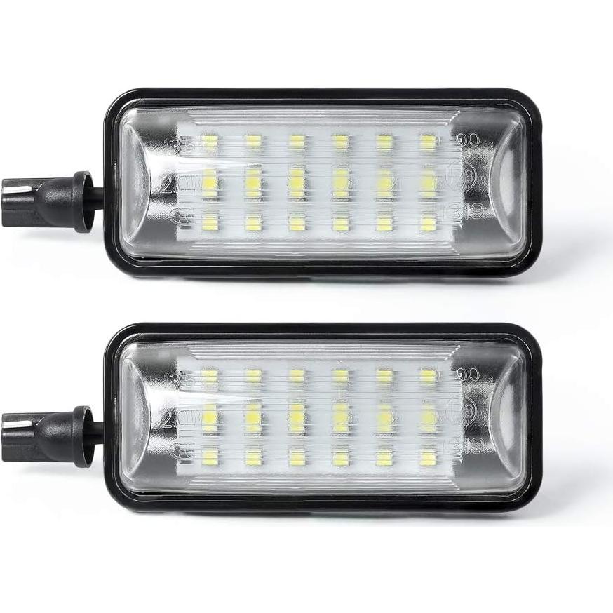 Gempro Luces LED de Placa para Subaru y Toyota 2-Pack