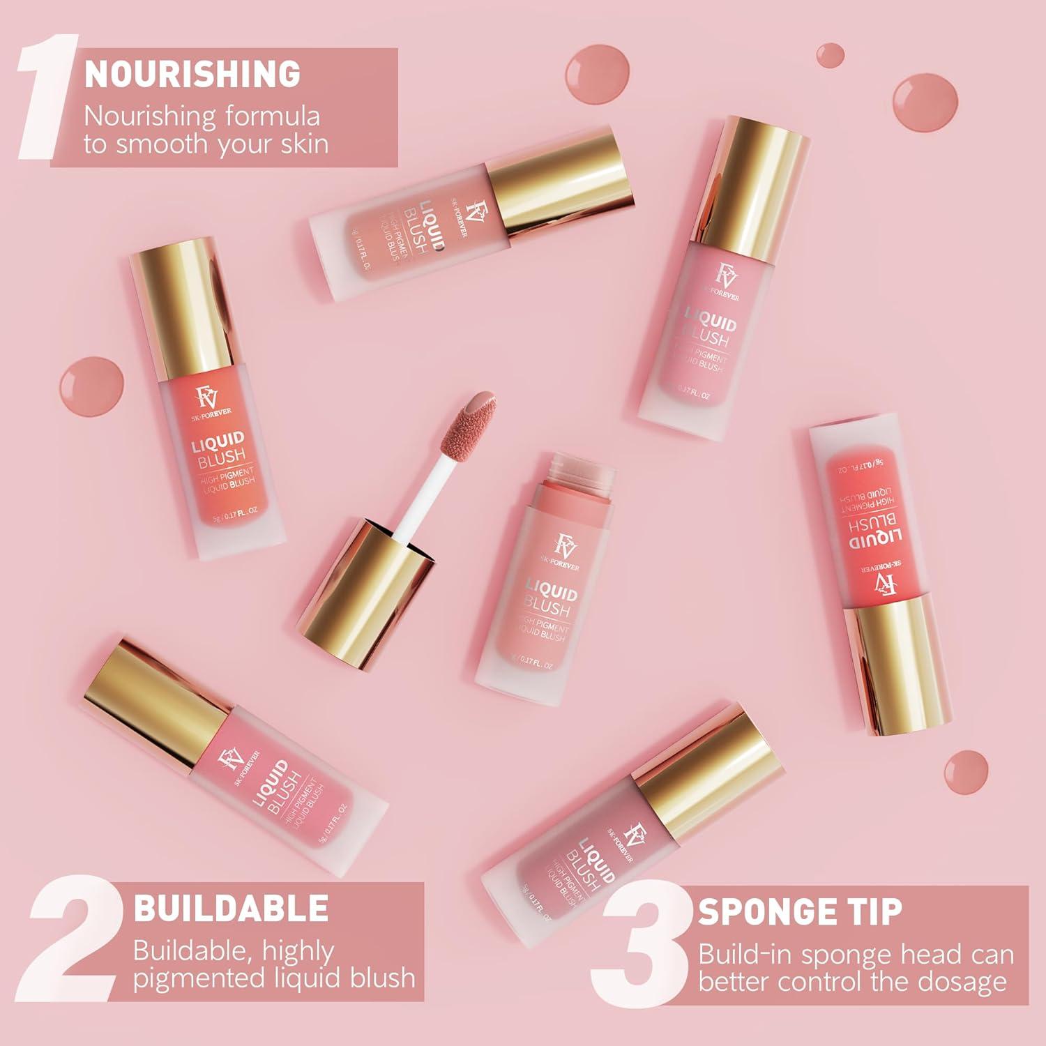 Rubor Líquido FV 5 ml Miel - Crema Tintada Hidratante