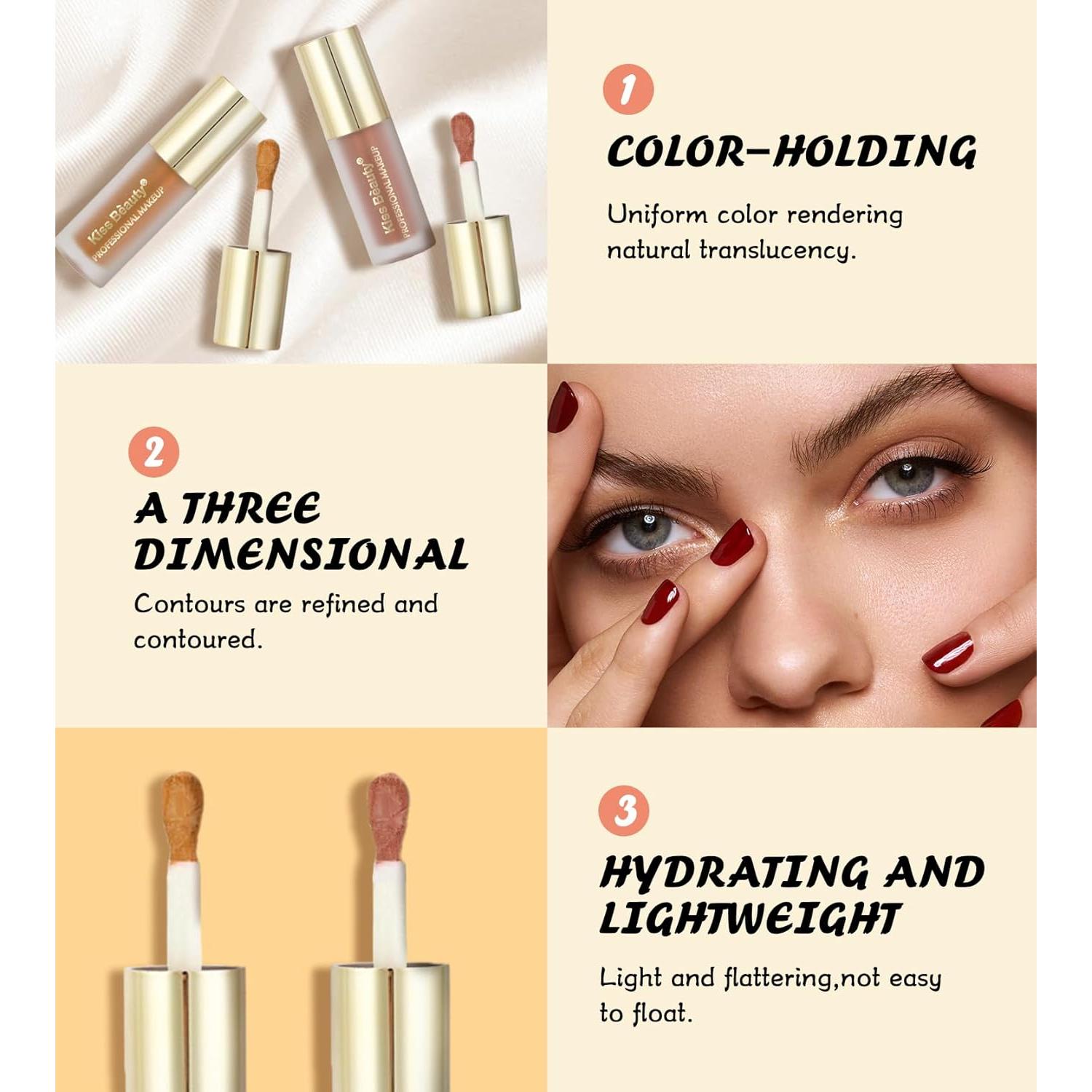 Rubor y iluminador líquido Rare Beauty - Café brillante 40.8g