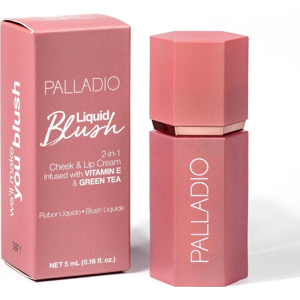 Rubor Líquido 2-en-1 Palladio para Mejillas y Labios 4.57g