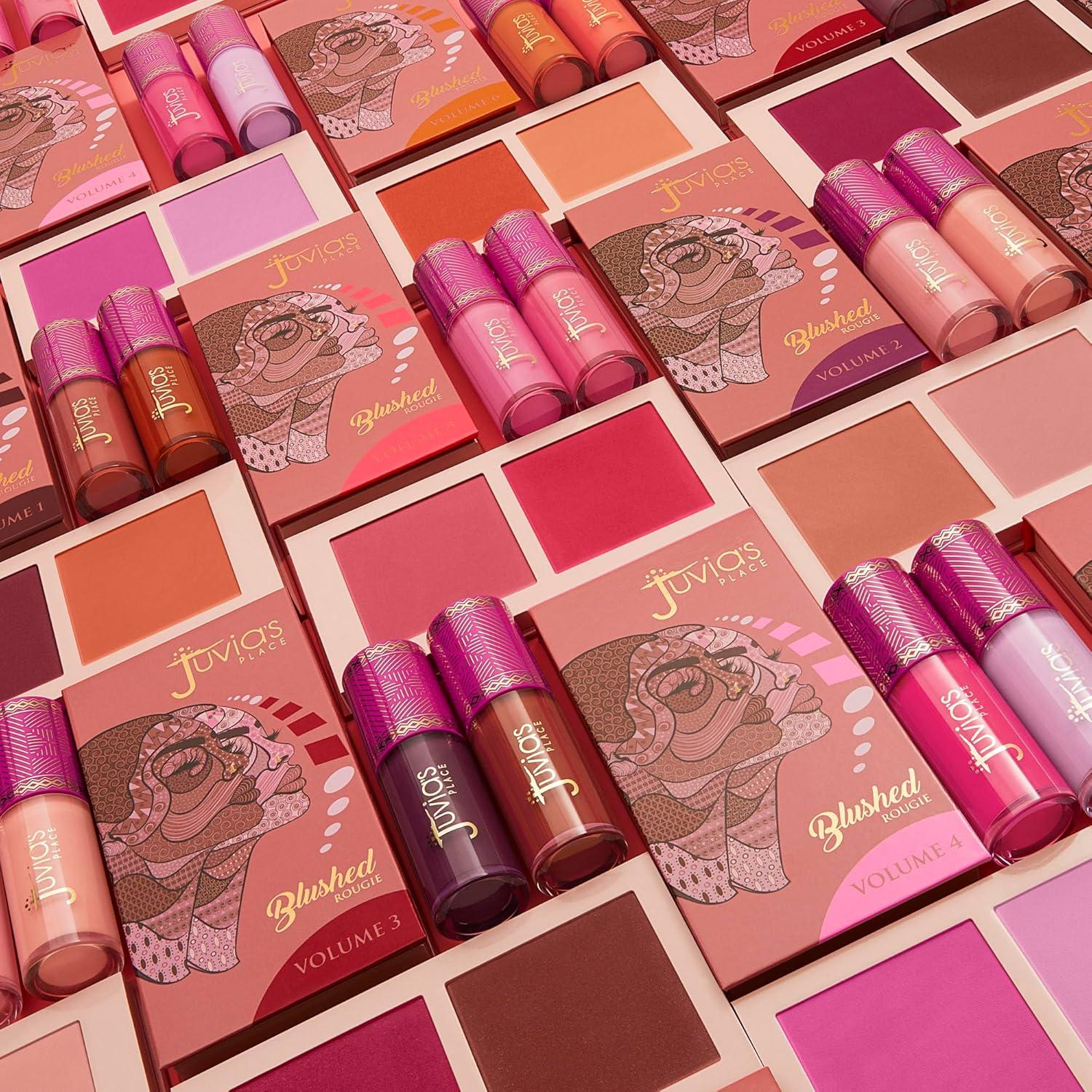 Rubor Líquido Juvia's Place SweetBerries 7.93 ml - Acabado Radiante