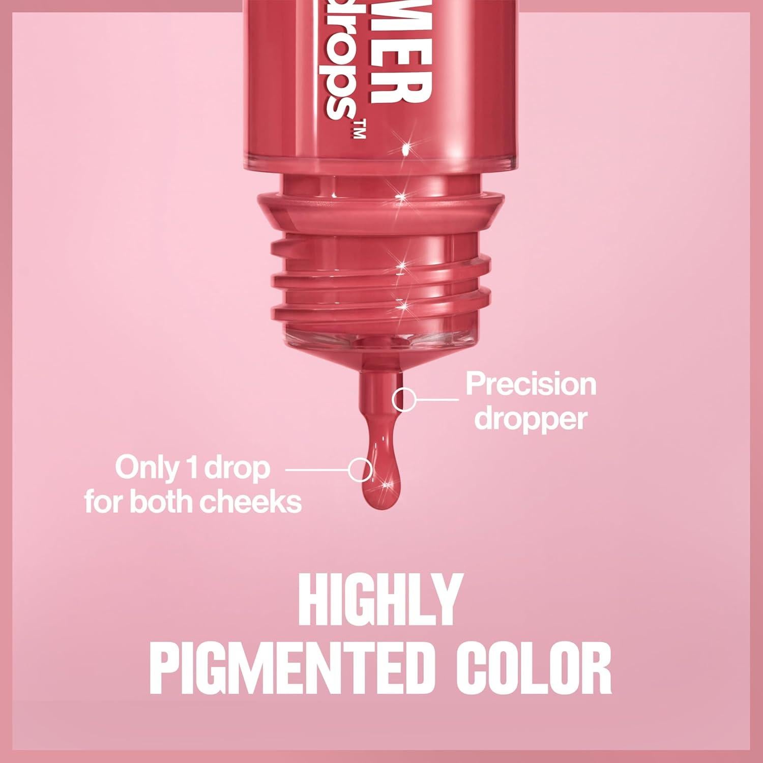 Rubor Líquido Revlon Glimmer 102 Pink It Over 9.46 ml