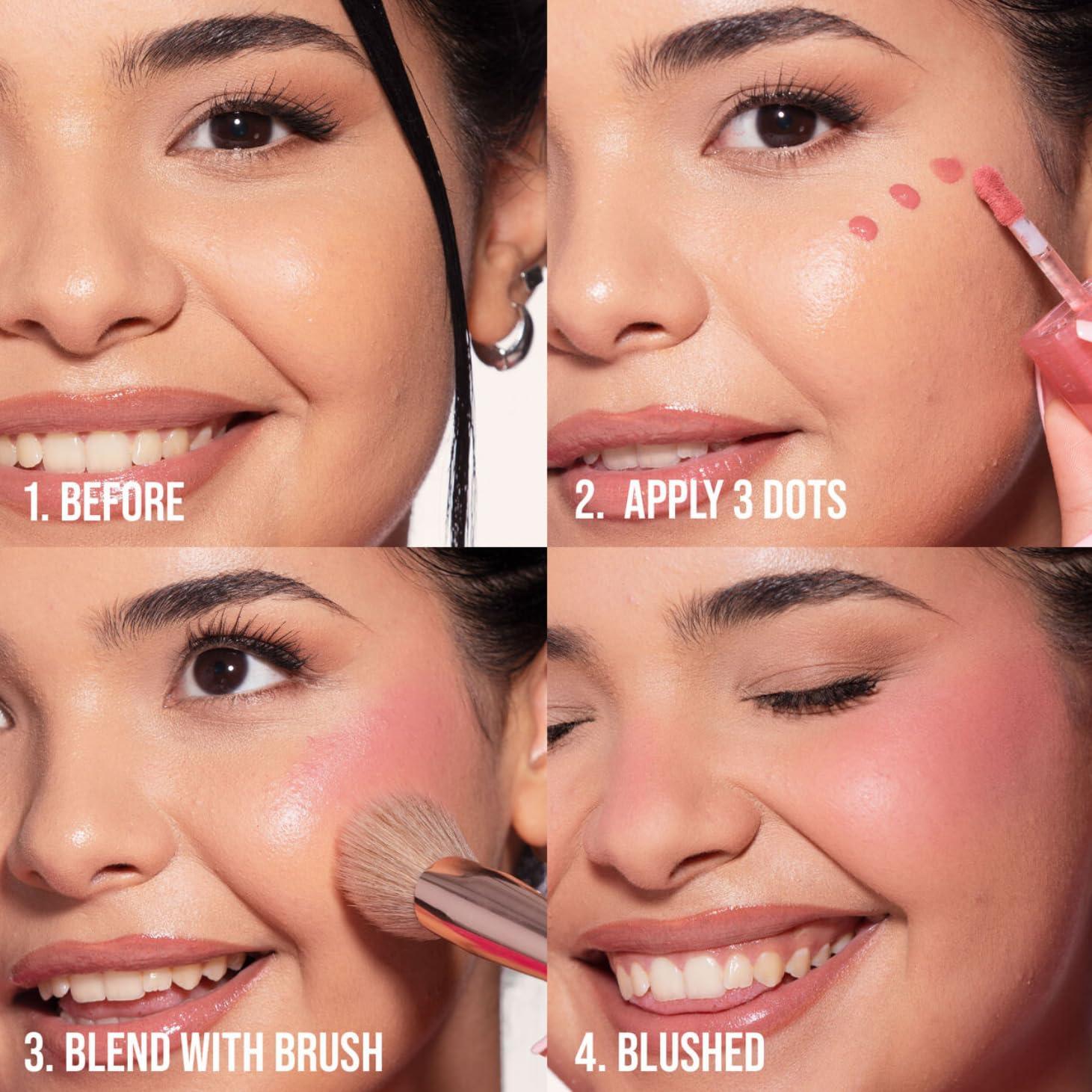 Rubor Líquido Huda Blush Filter - Sorbete de Durazno 4.5 mL