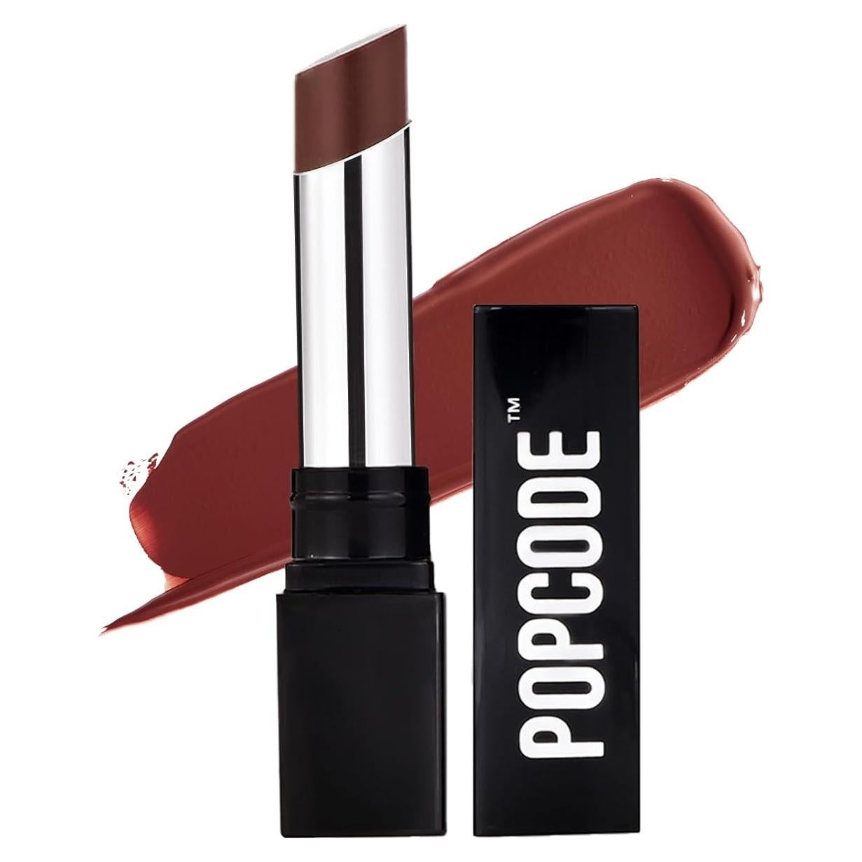 Bálsamo Labial Hidratante Transparente POPCODE Rosa Negra 17.8g