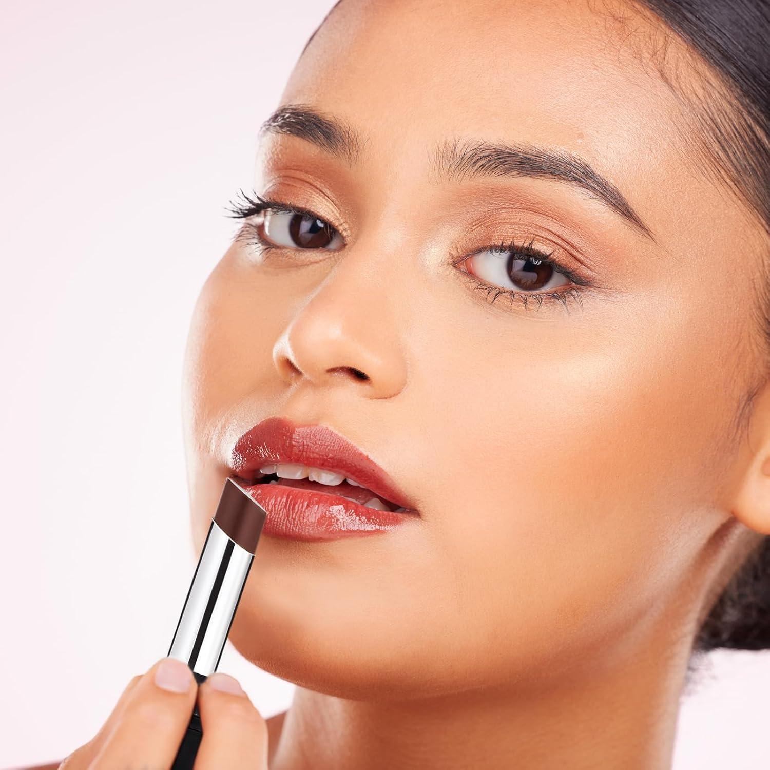 Bálsamo Labial Hidratante Transparente POPCODE Rosa Negra 17.8g