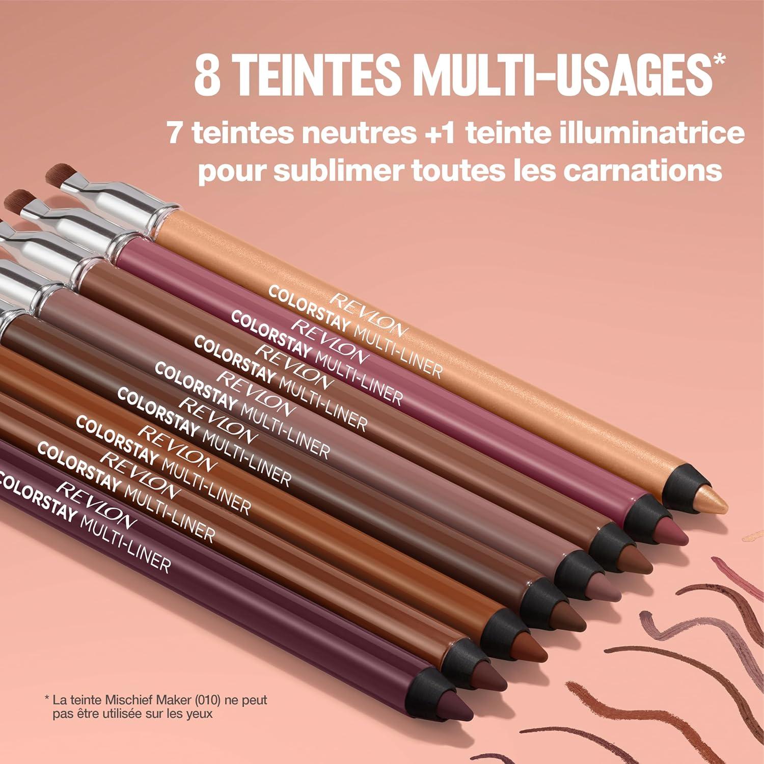 Revlon ColorStay Multi-Liner 008 Catalyst - Multiuso Labios, Ojos y Cara