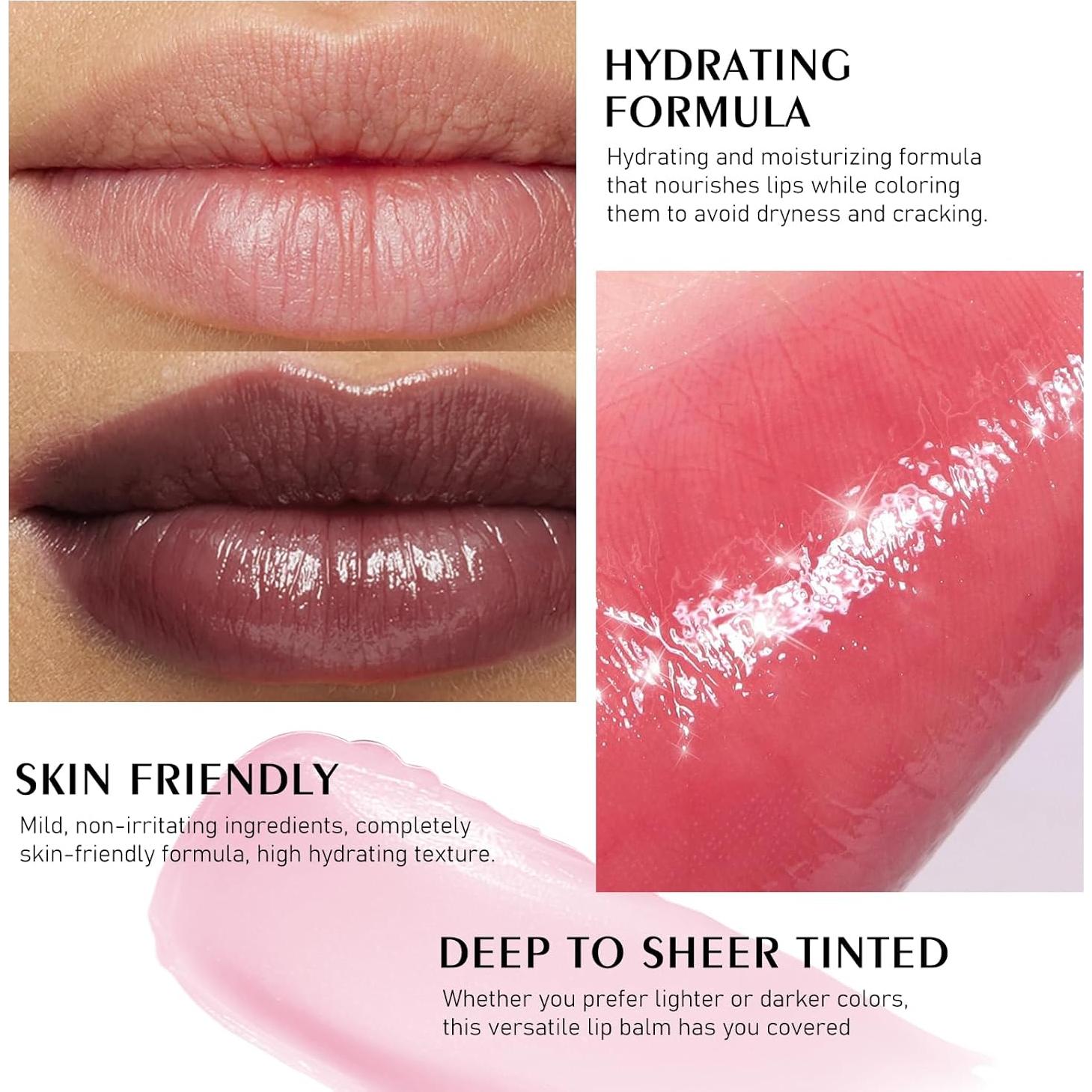 Bálsamo Labial Tinte Hidratante Freeorr Caramelo Negro 3g