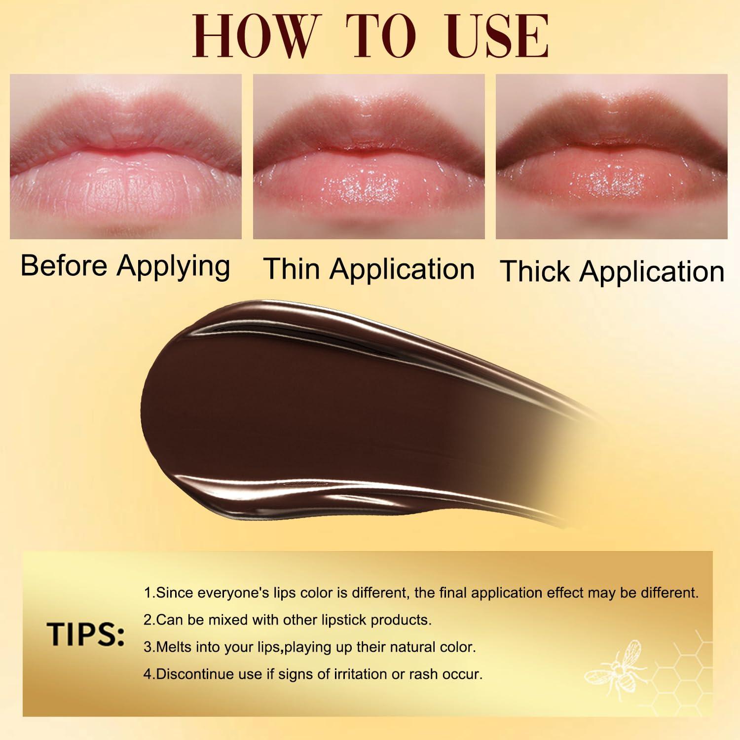 Bálsamo Labial Hidratante Negro Miel Grenben 2PCS 17.8g