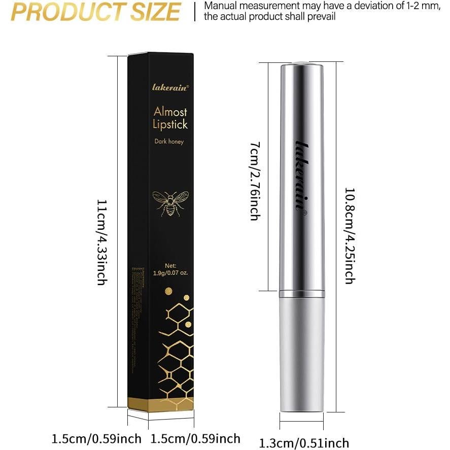 Set de Bálsamo Labial Tinteado 2Pcs JIMYAUQIN - Hidratante