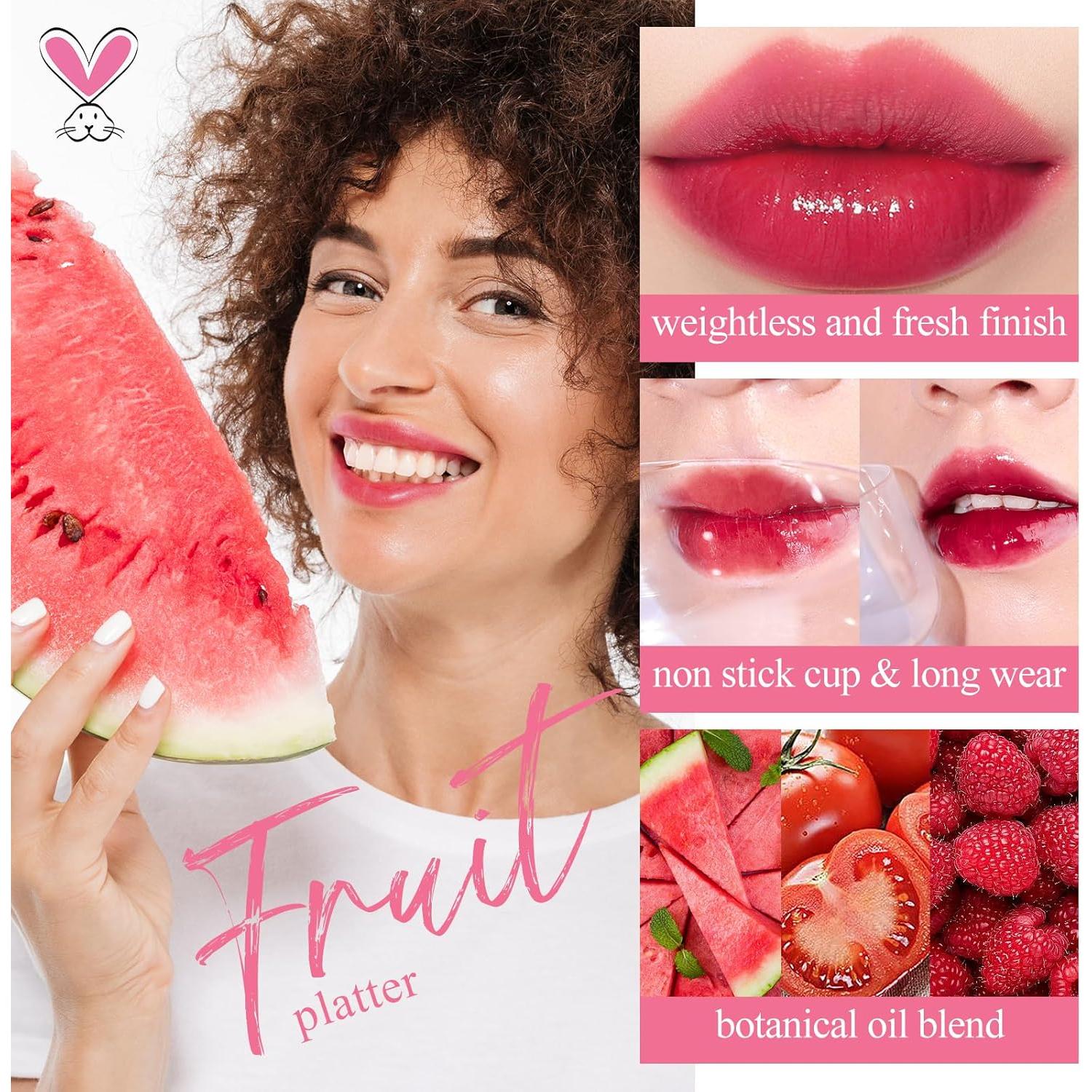 Set de Tinte para Labios y Rubor Líquido Bayfree - 7PCS