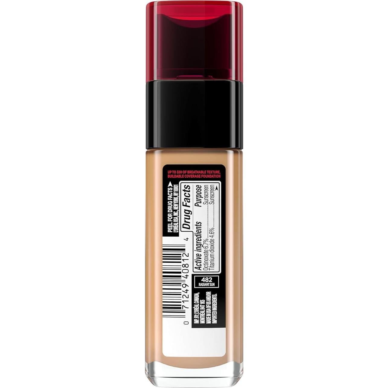 Base de Maquillaje L'Oreal Paris Infallible 32 Horas 29.57 ml