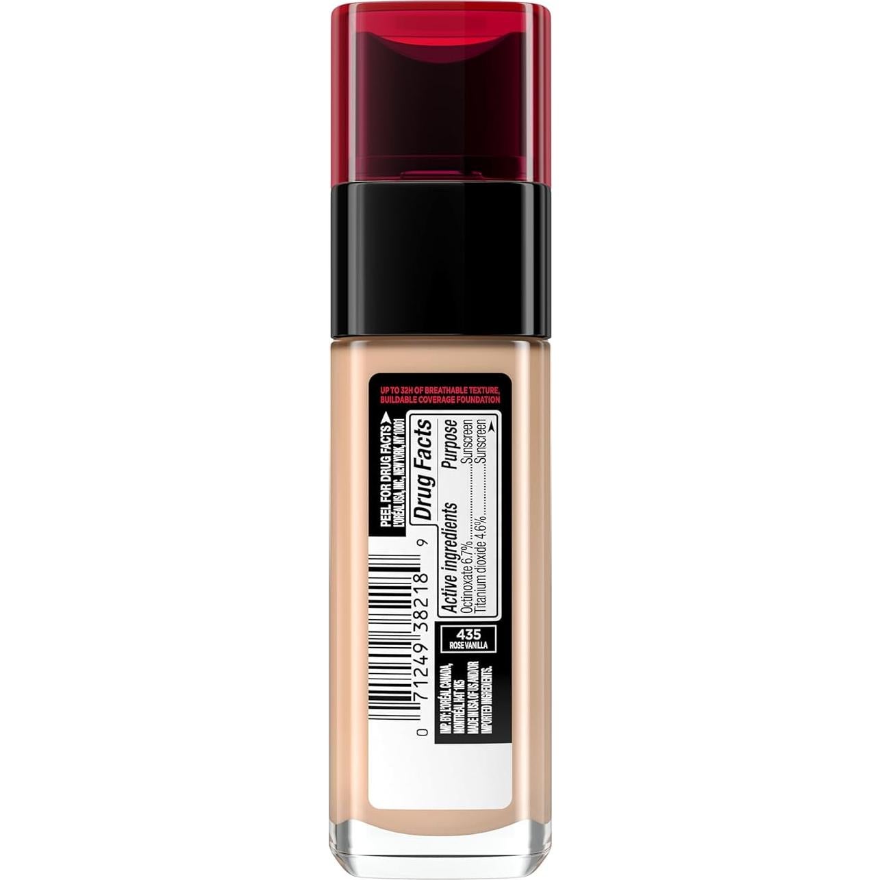 Base de Maquillaje L'Oreal Paris Infallible 32H Rosa Vainilla 29.57ml
