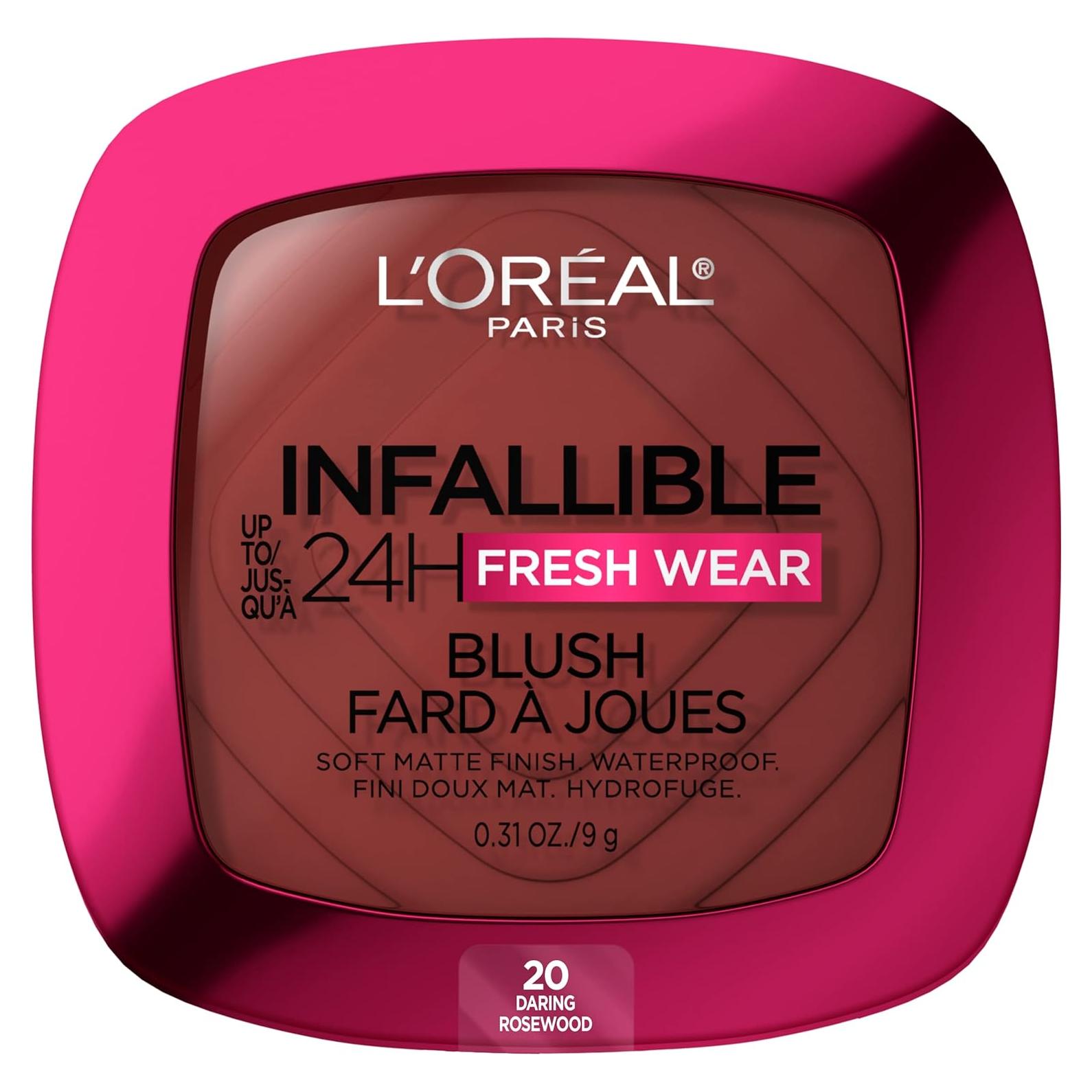 Blush Mate Suave L'Oreal Paris Infallible 24H 8.8g Madera Rosa