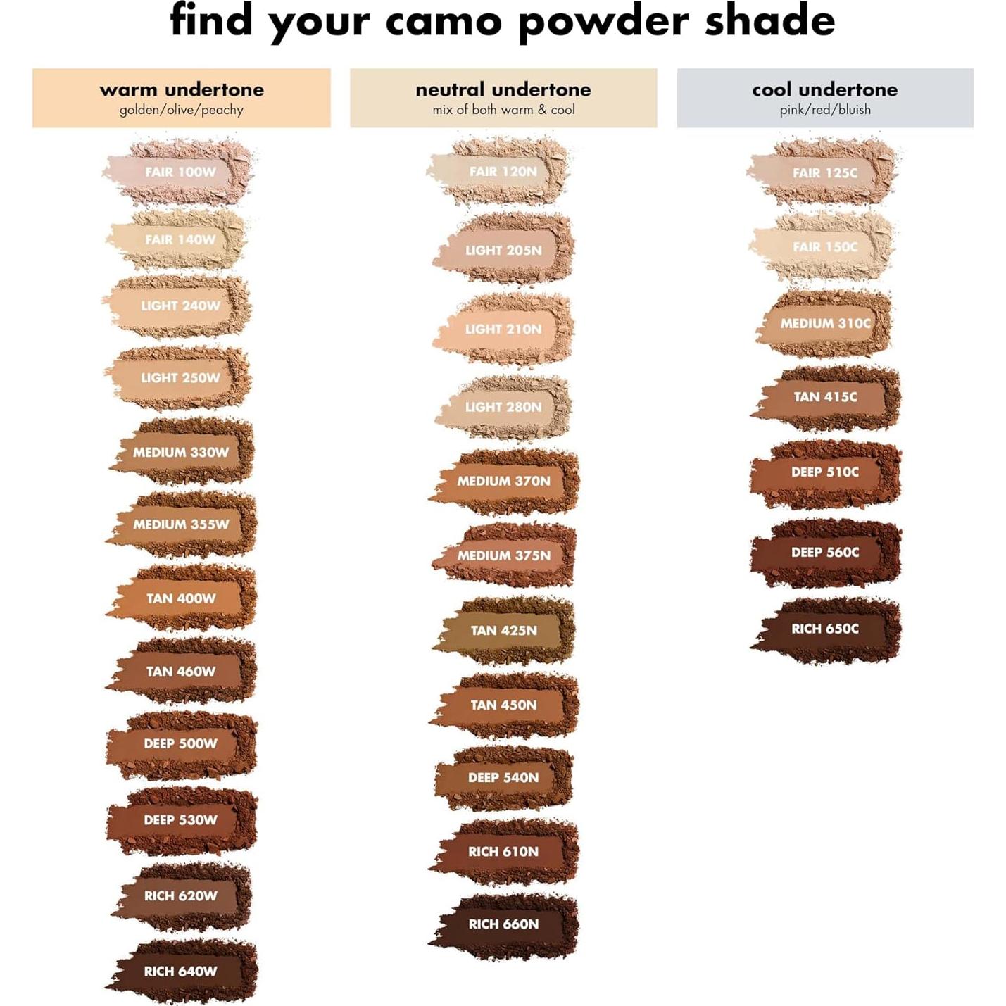 Base en Polvo Camo e.l.f. 7.87g Bronceado 460 W Larga Duración