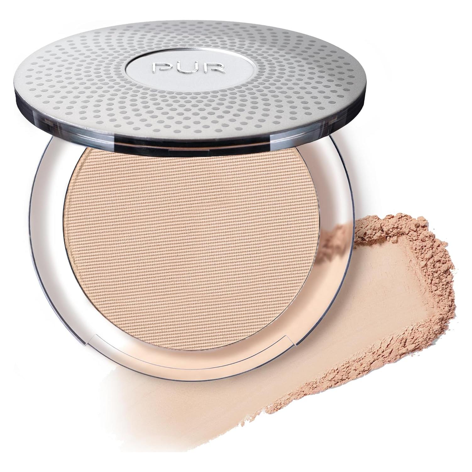 Base de Maquillaje Mineral Compacto Prensado POL 4 en 1 SPF 15