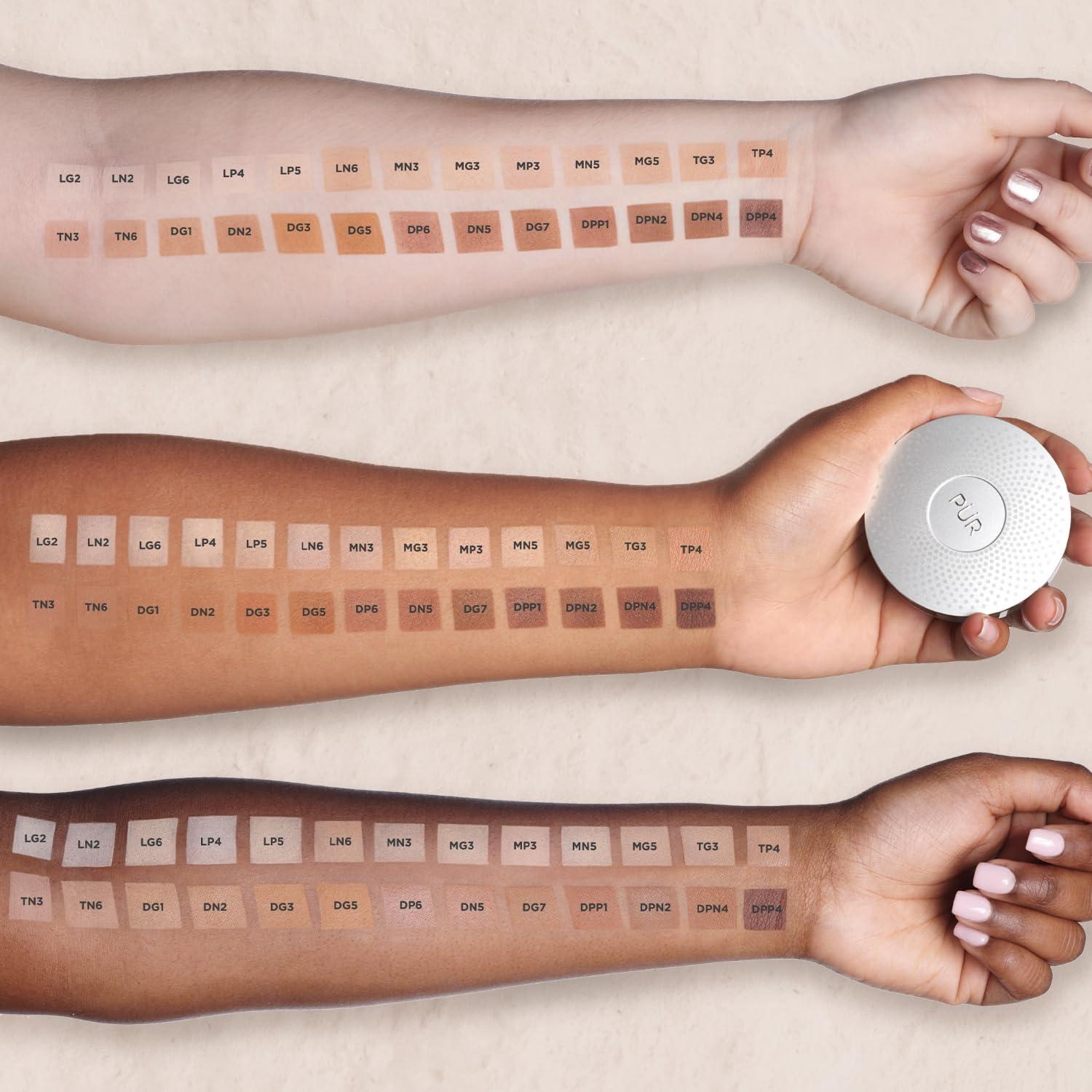 Base de Maquillaje Mineral Compacto Prensado POL 4 en 1 SPF 15