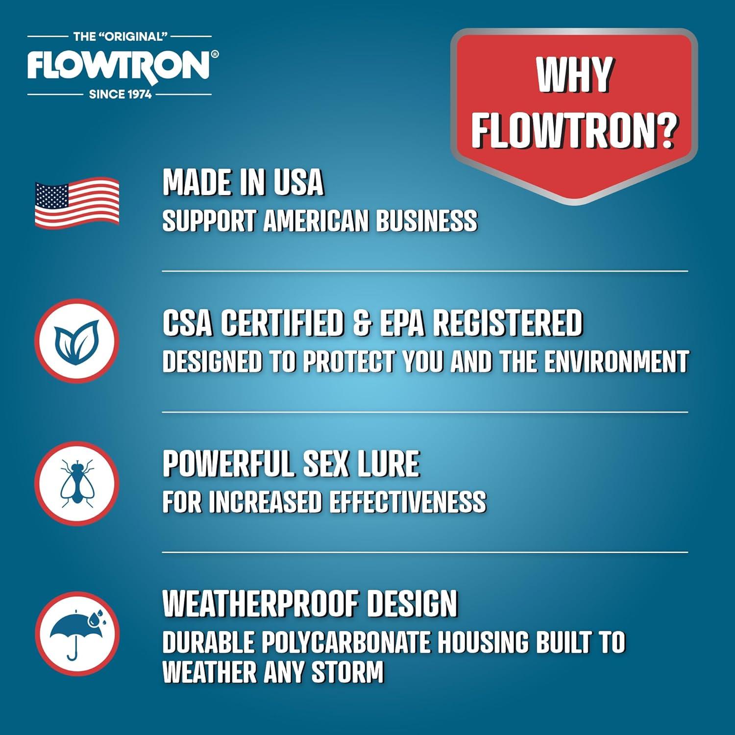 Zapper Eléctrico Flowtron MC9000 para Insectos 2 Acres 5600V