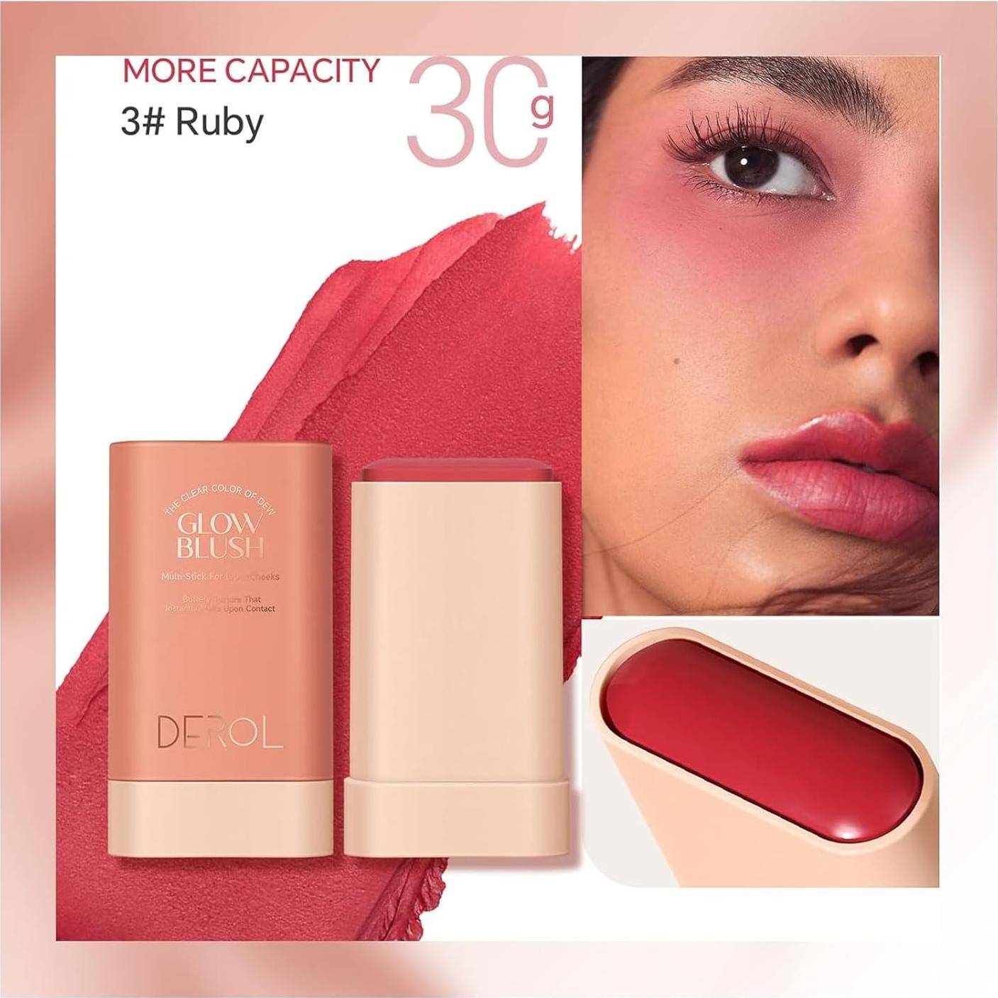 Bastón de Rubor Hidratante SWETIYOU 30g Color Rubí