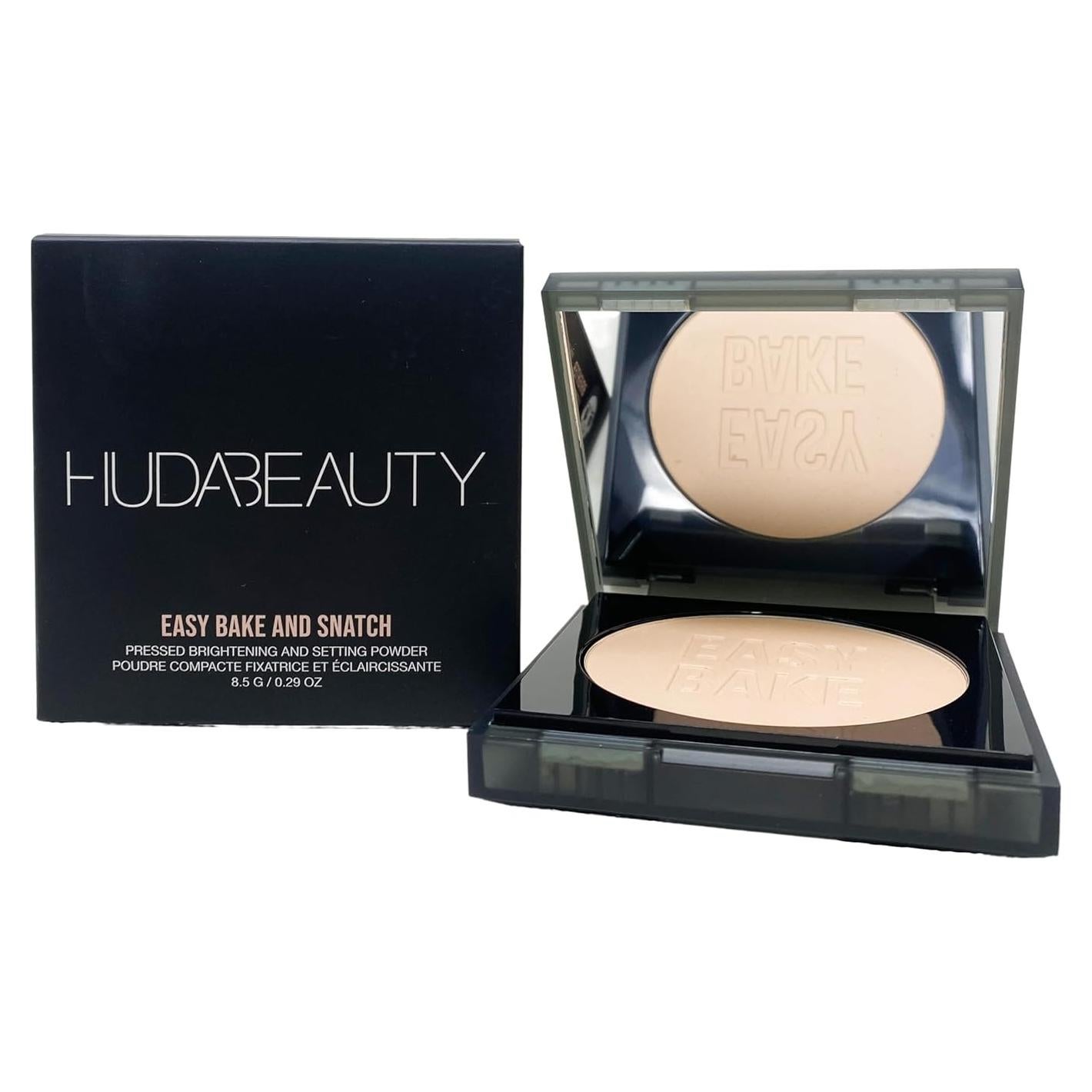 Huda Easy Bake Polvo Presionado Iluminador 8.5g Durazno