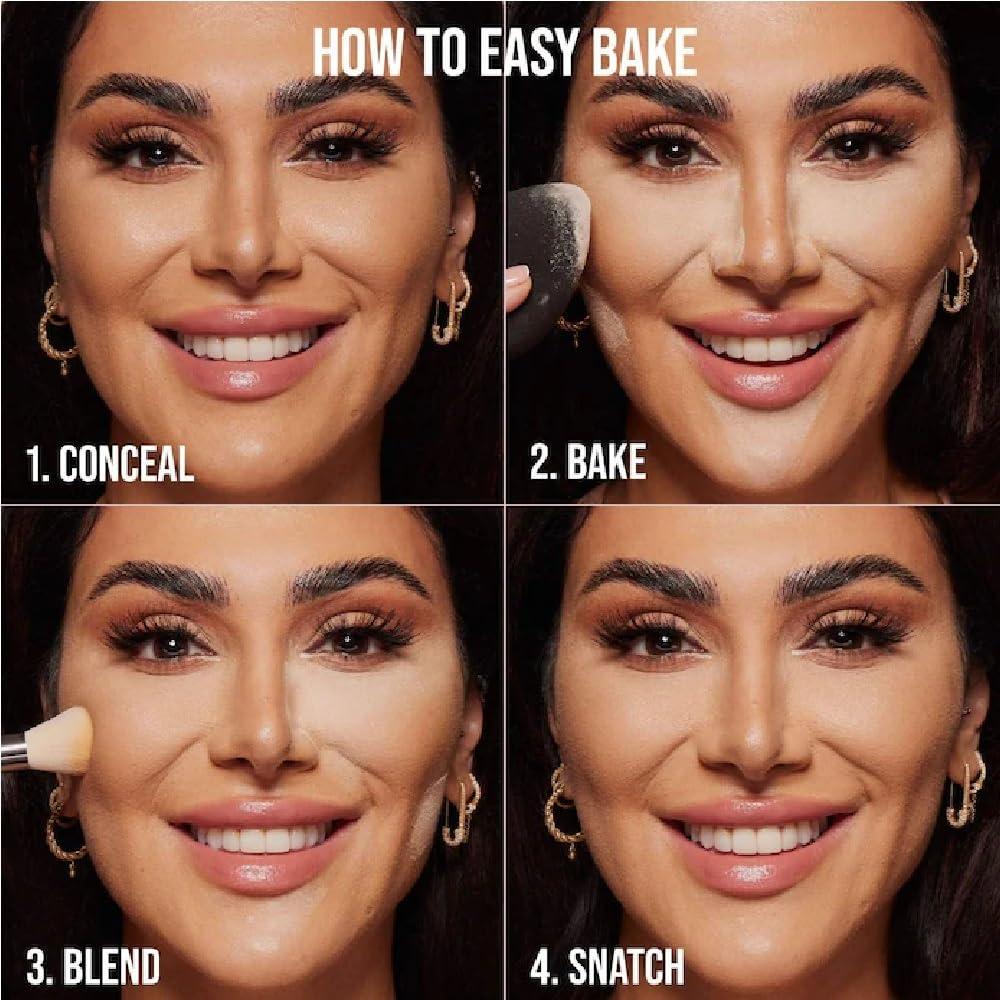 Polvo Fijador H.U.D.A BEAUTY E-Bake 20 g Galleta de Azúcar + Parche Acné