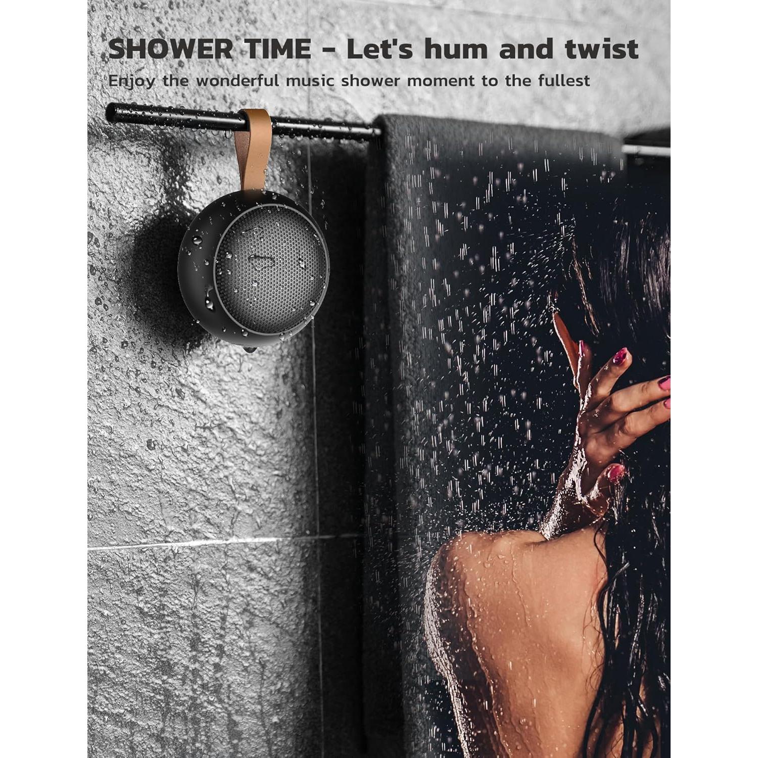 Altavoz Bluetooth Portátil Impermeable IPX7 SumYanHing Negro