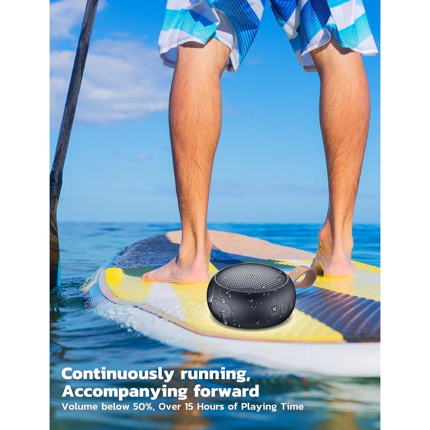 Altavoz Bluetooth Portátil Impermeable IPX7 SumYanHing Negro