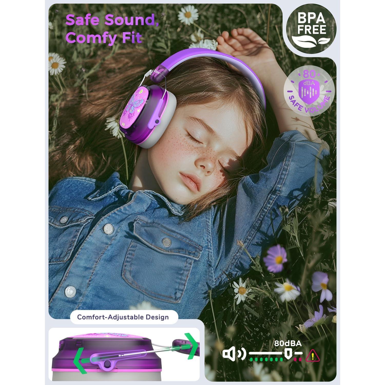 Auriculares iClever EM02 con Cancelación de Ruido para Niños