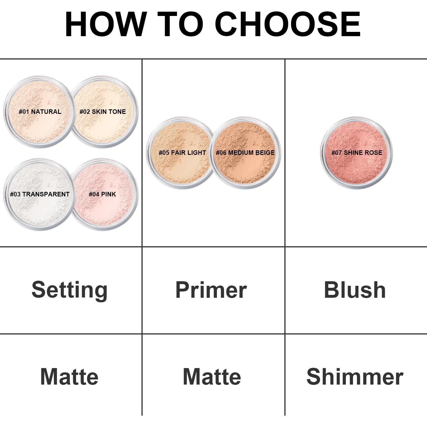 Rubor Mineral en Polvo Gadmlury FPS 35 Rosa Brillante 10g