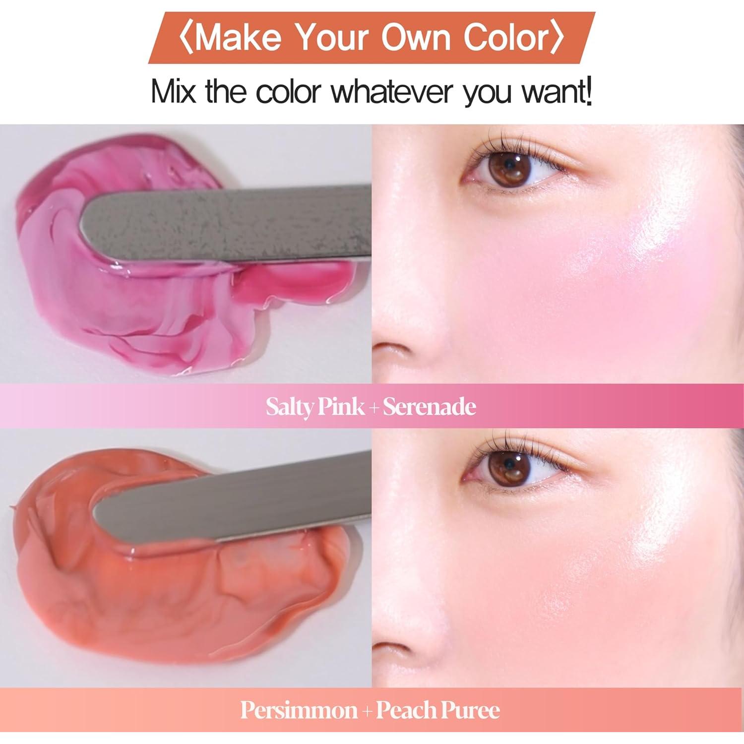 Rubor Líquido Espoir #5 Conejito Rosado 40.82g Hidratante