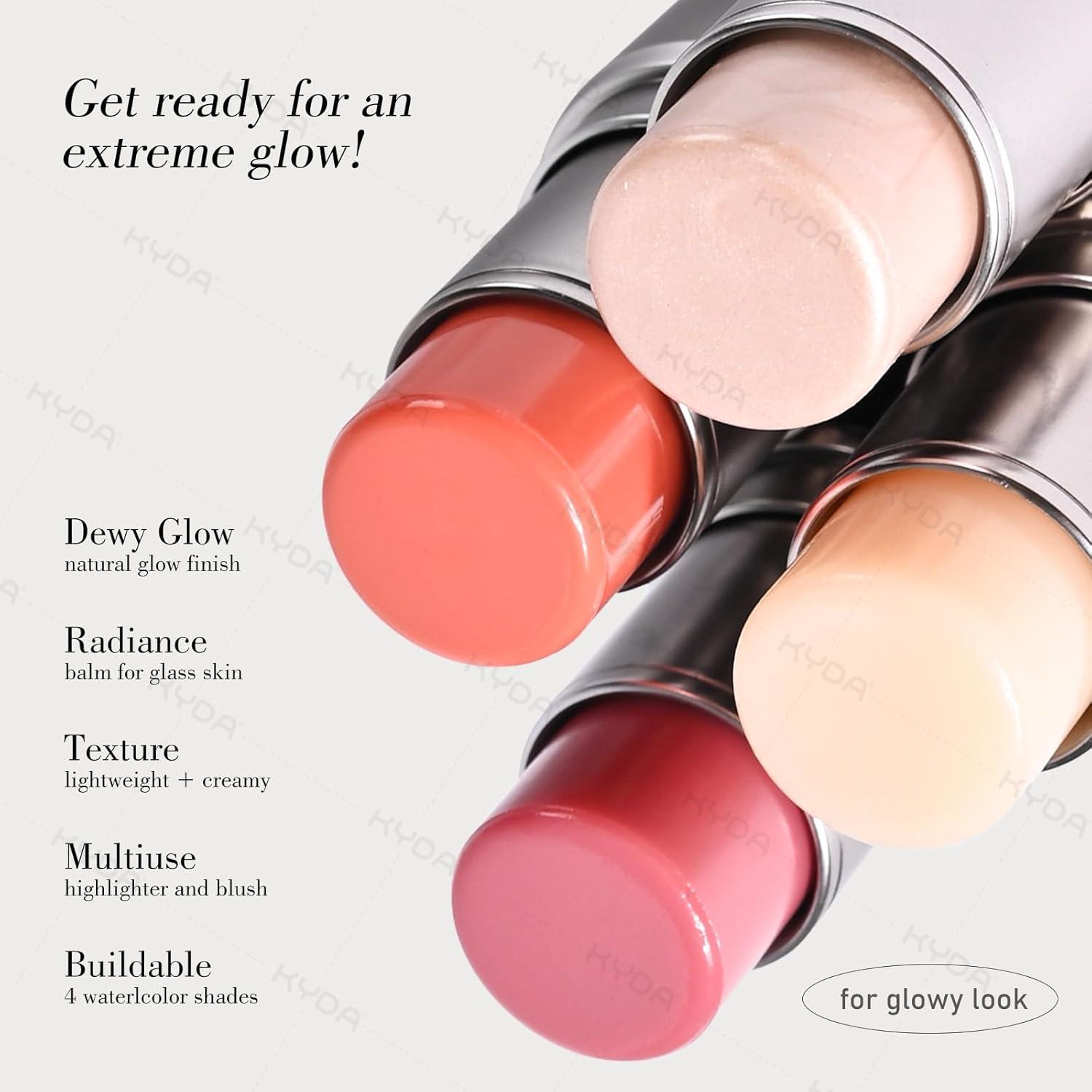 Barra de Rubor KYDA Rosa Hidratante 10x8cm 49g