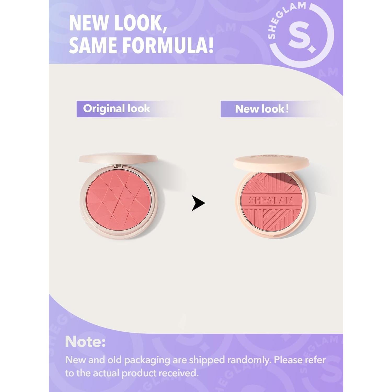 Rubor Mate SHEGLAM Divine Flush 7.87g - Larga Duración, Alta Pigmentación