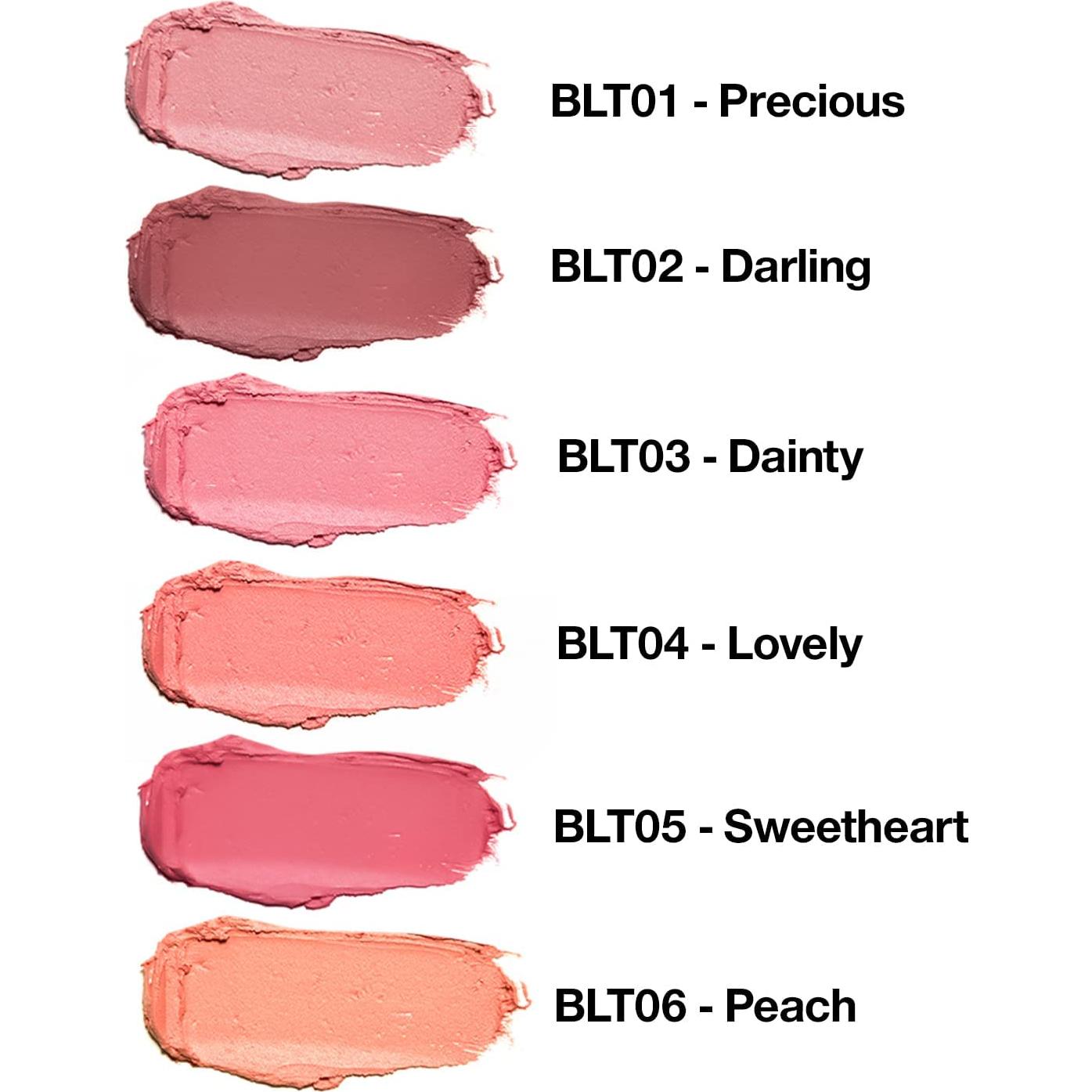 Tinte 2-en-1 para Mejillas y Labios Palladio Querido - Rubor Crema