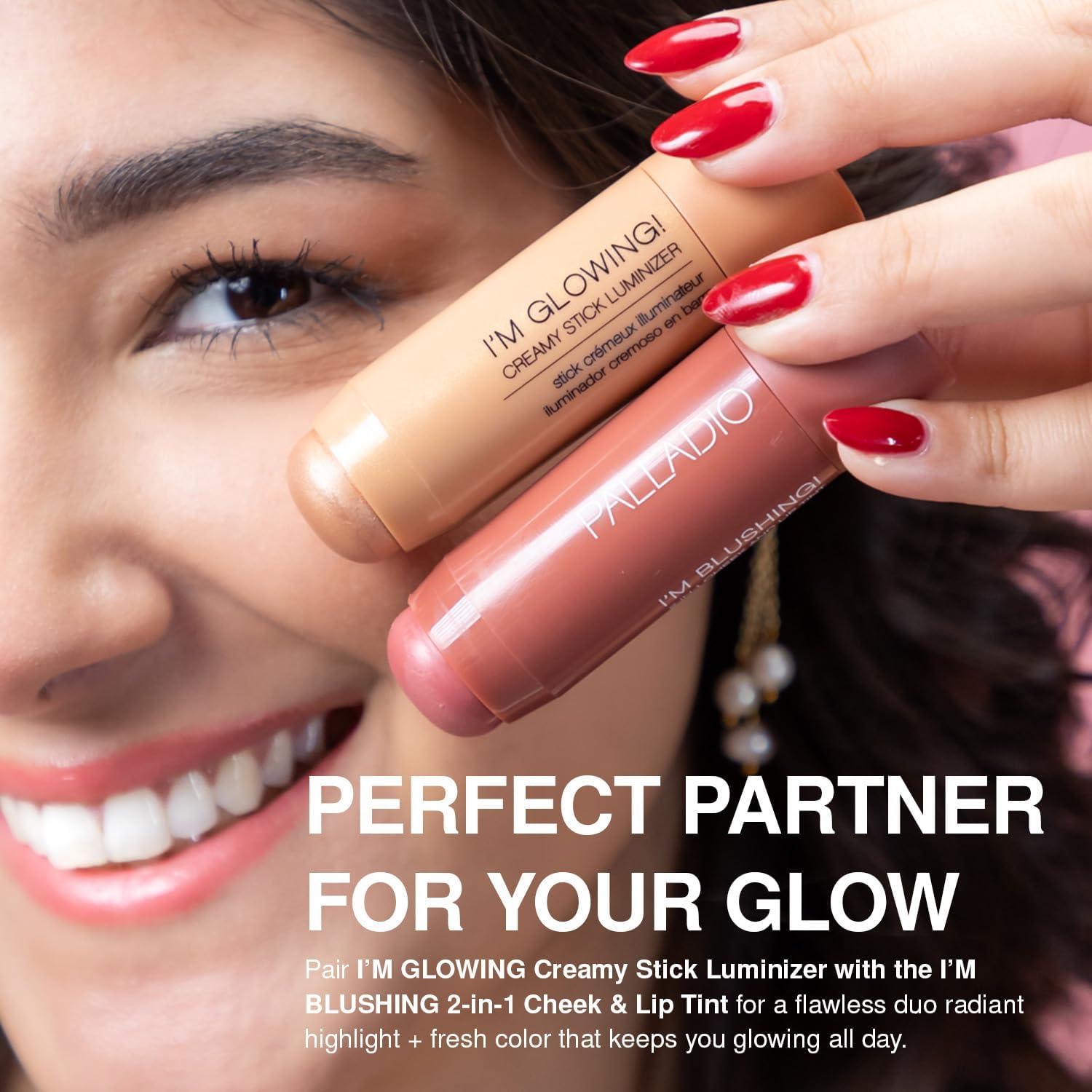 Tinte 2-en-1 para Mejillas y Labios Palladio Querido - Rubor Crema