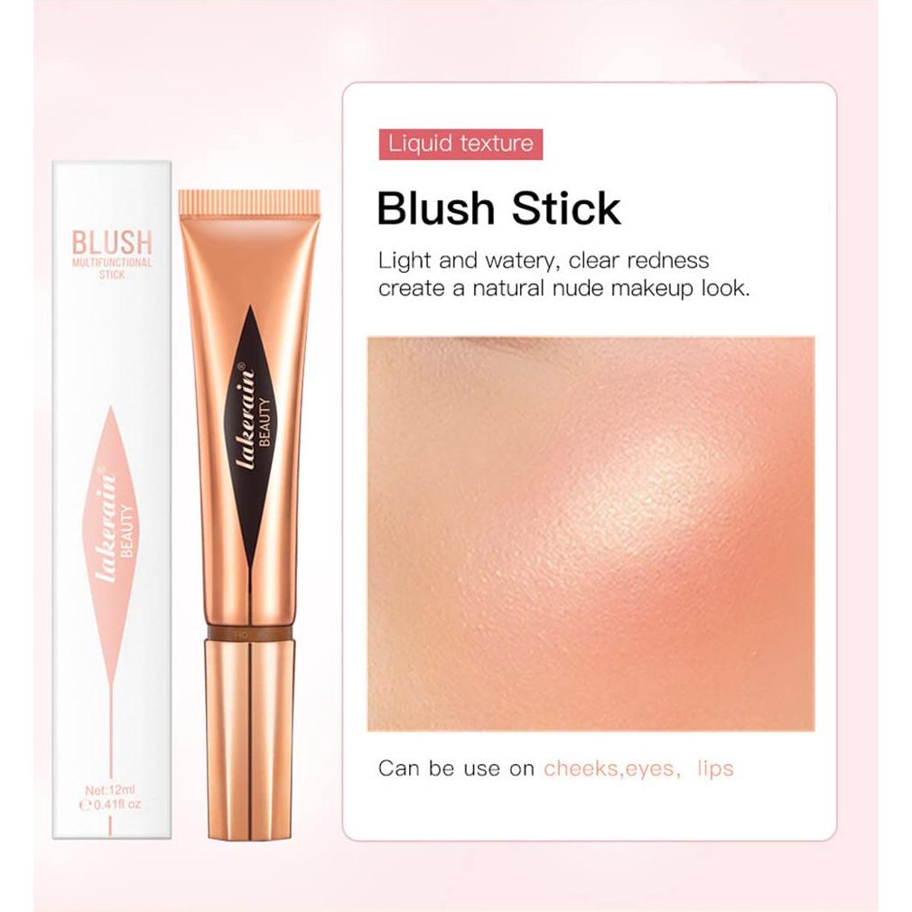 Varita de Rubor Líquido Go Ho 01# Rosa Bendito - Hidratante y Larga Duración