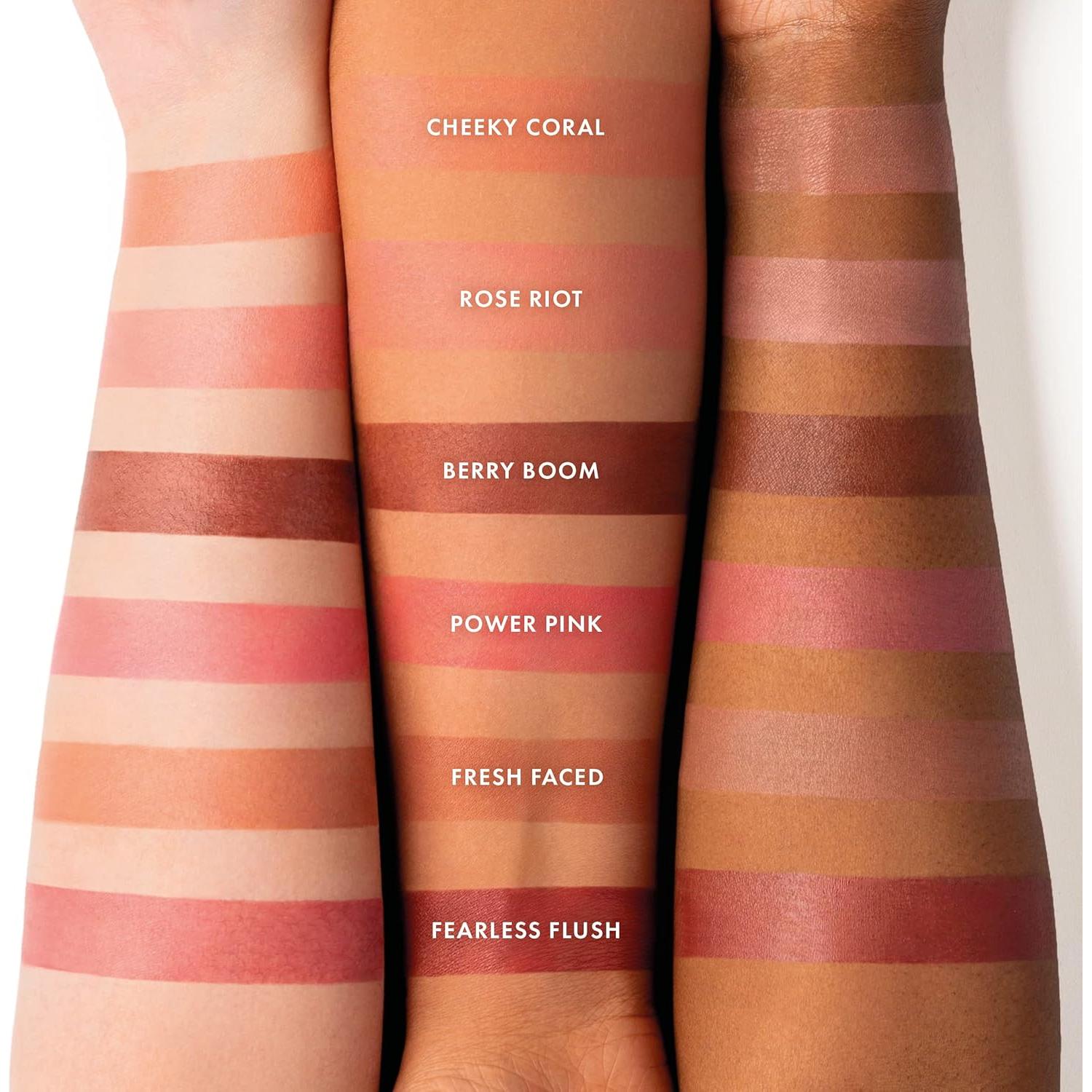 Rubor Líquido en Crema ICONIC LONDON 12.42 ml Rosa Brillante