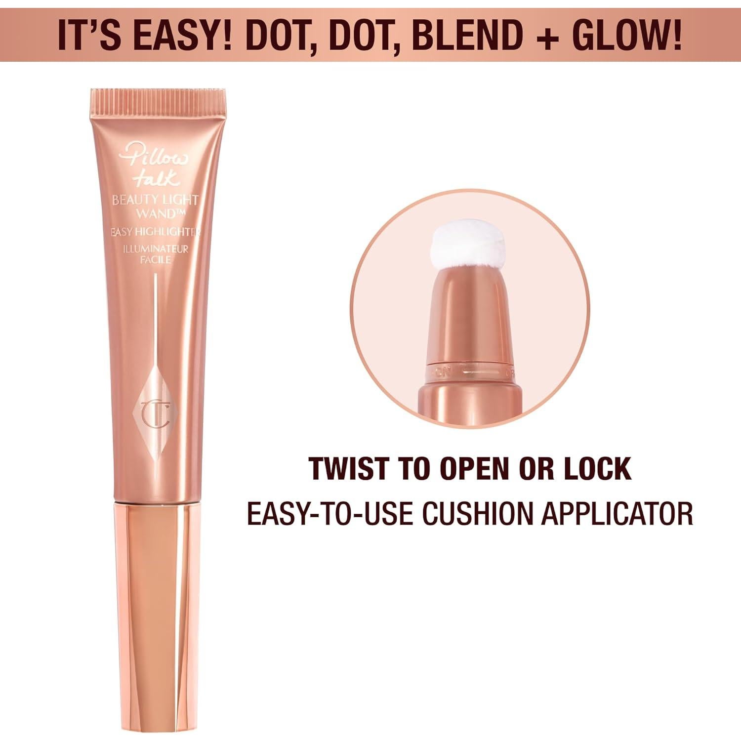 Iluminador Líquido Charlotte Tilbury Varita de Luz 15.24cm