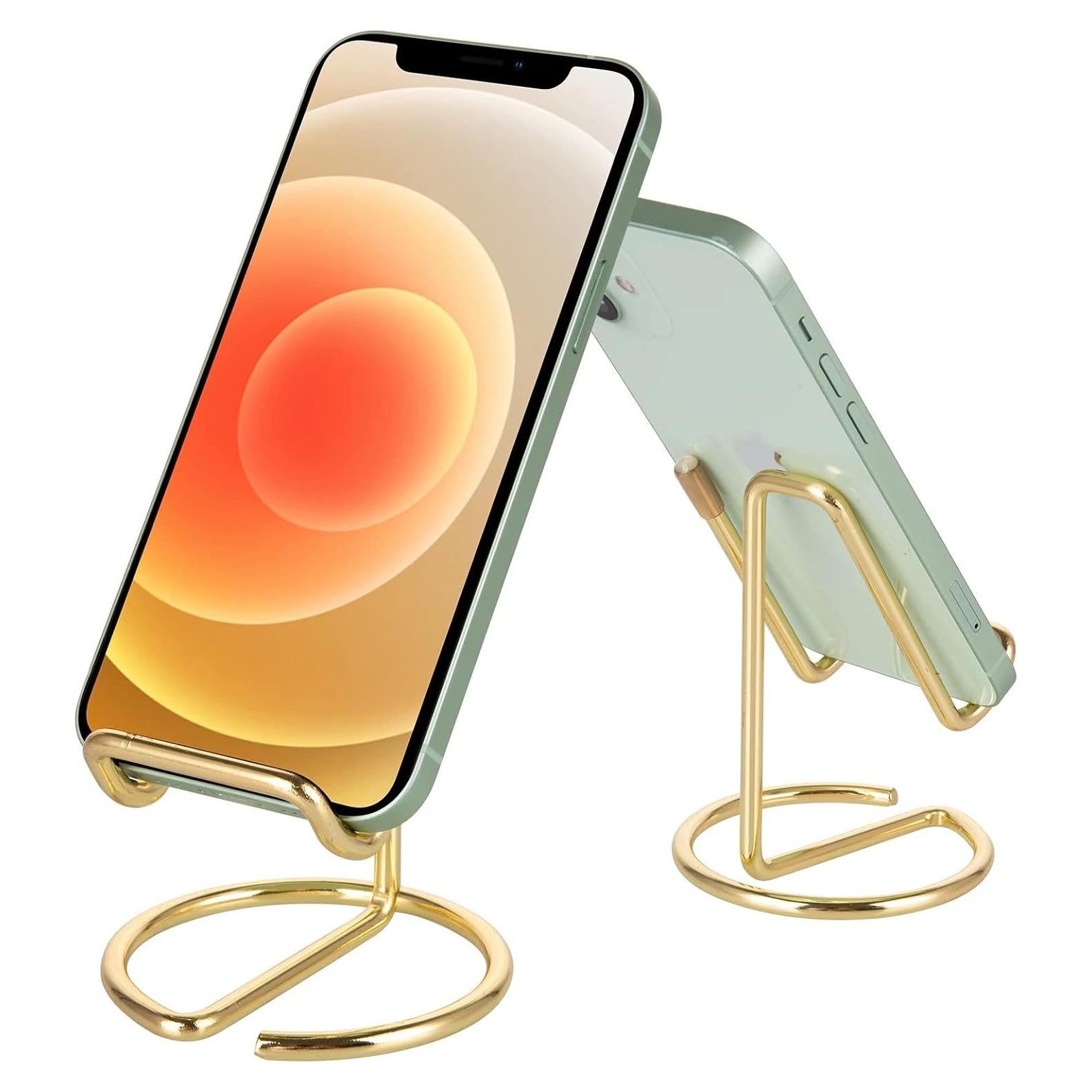 Soporte de Escritorio para Teléfono Móvil RXU Dorado