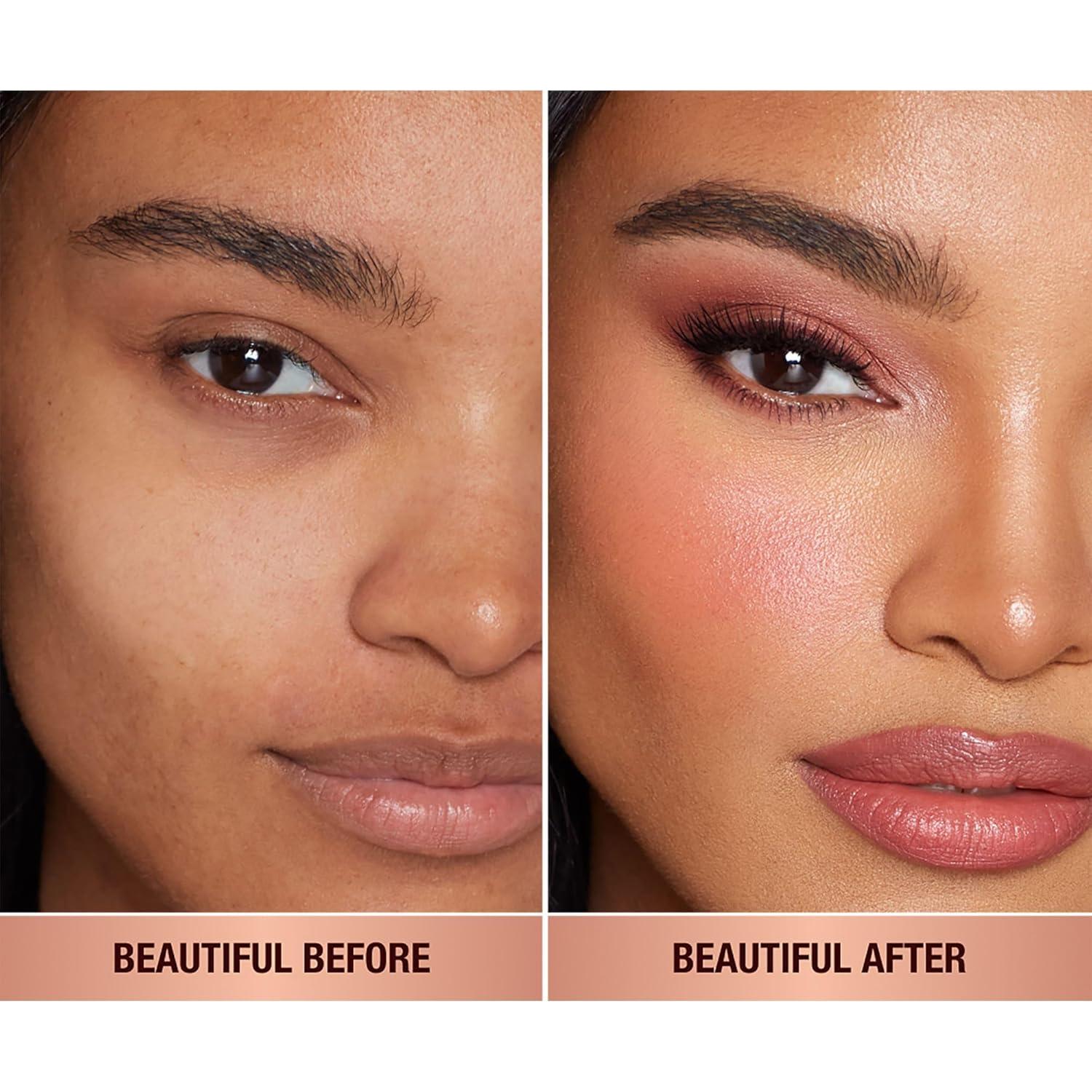 Rubor Mate Charlotte Tilbury Pillow Talk 20g - Aplicador Espuma