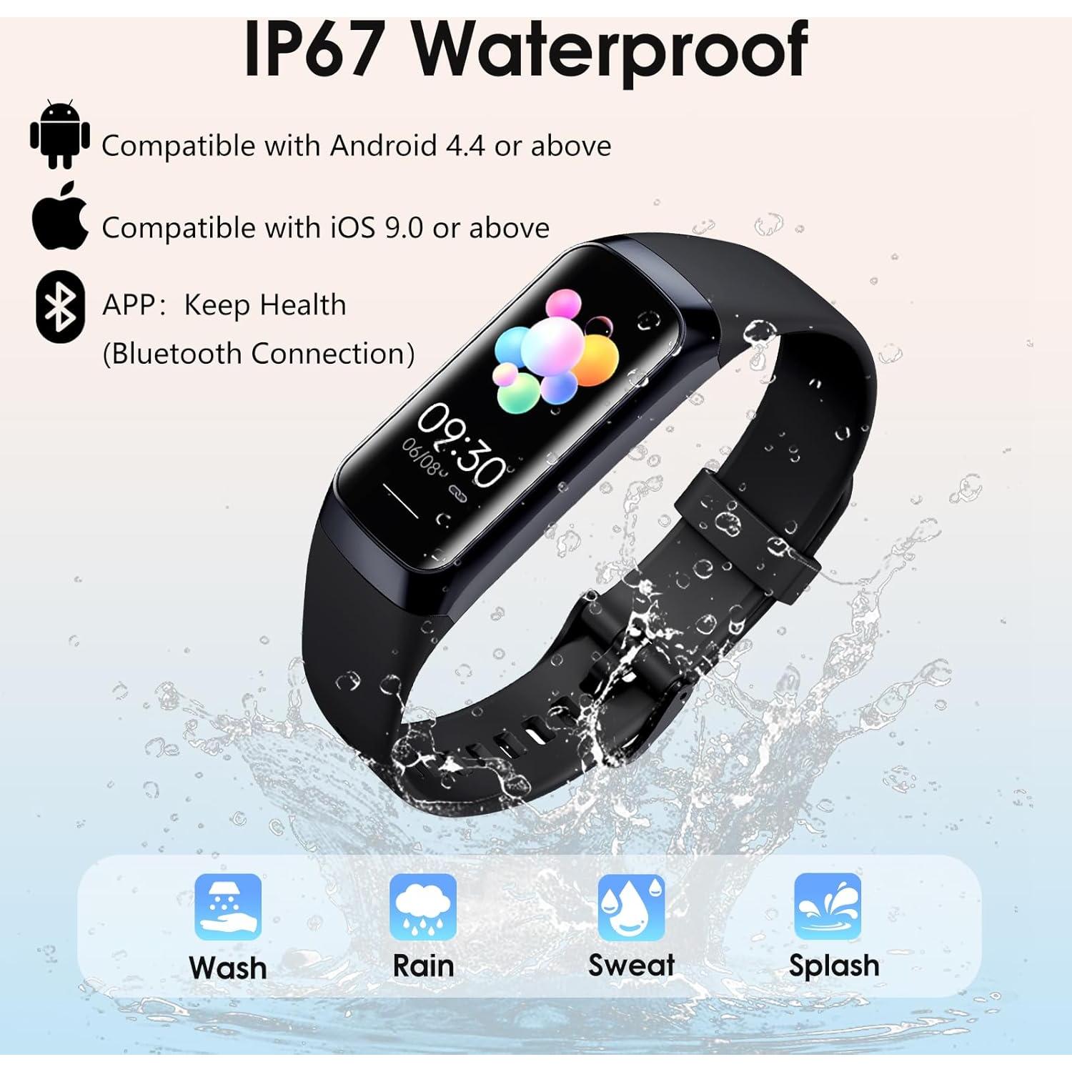 Reloj Inteligente VUHIGIB con Monitor de Salud 24/7 y Pantalla AMOLED