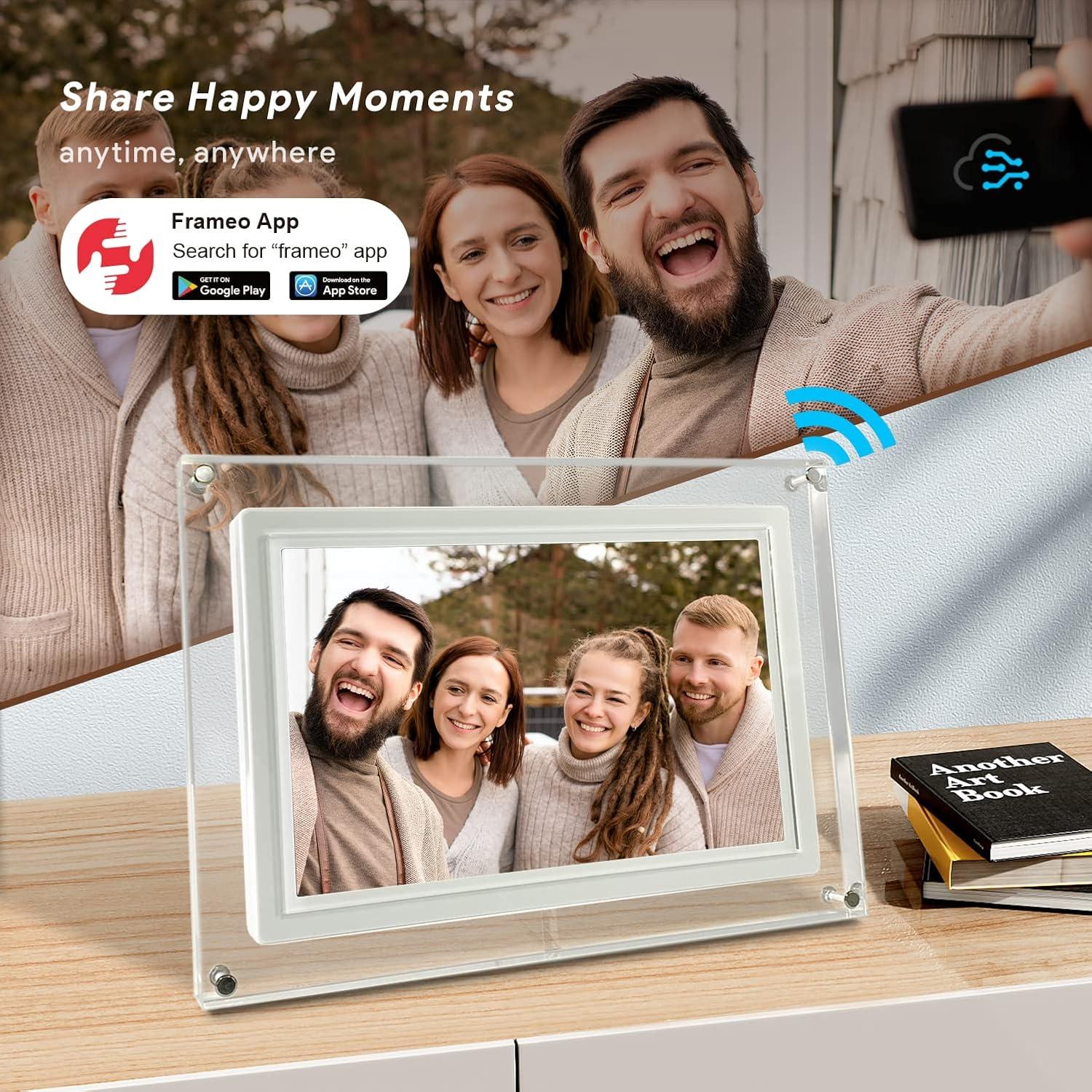 Marco de Fotos Digital WiFi PiPivision 10.1" HD 16GB