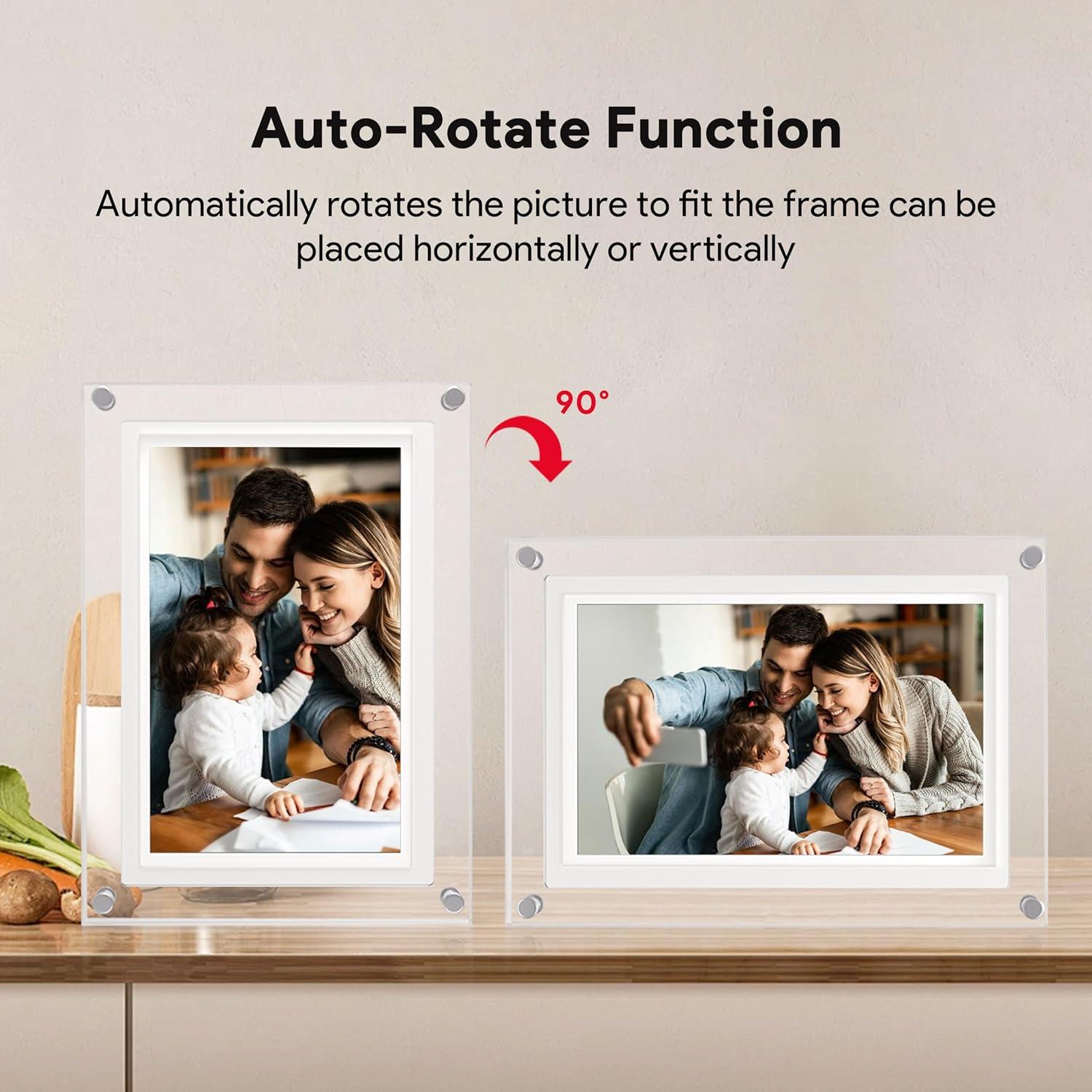 Marco de Fotos Digital WiFi PiPivision 10.1" HD 16GB