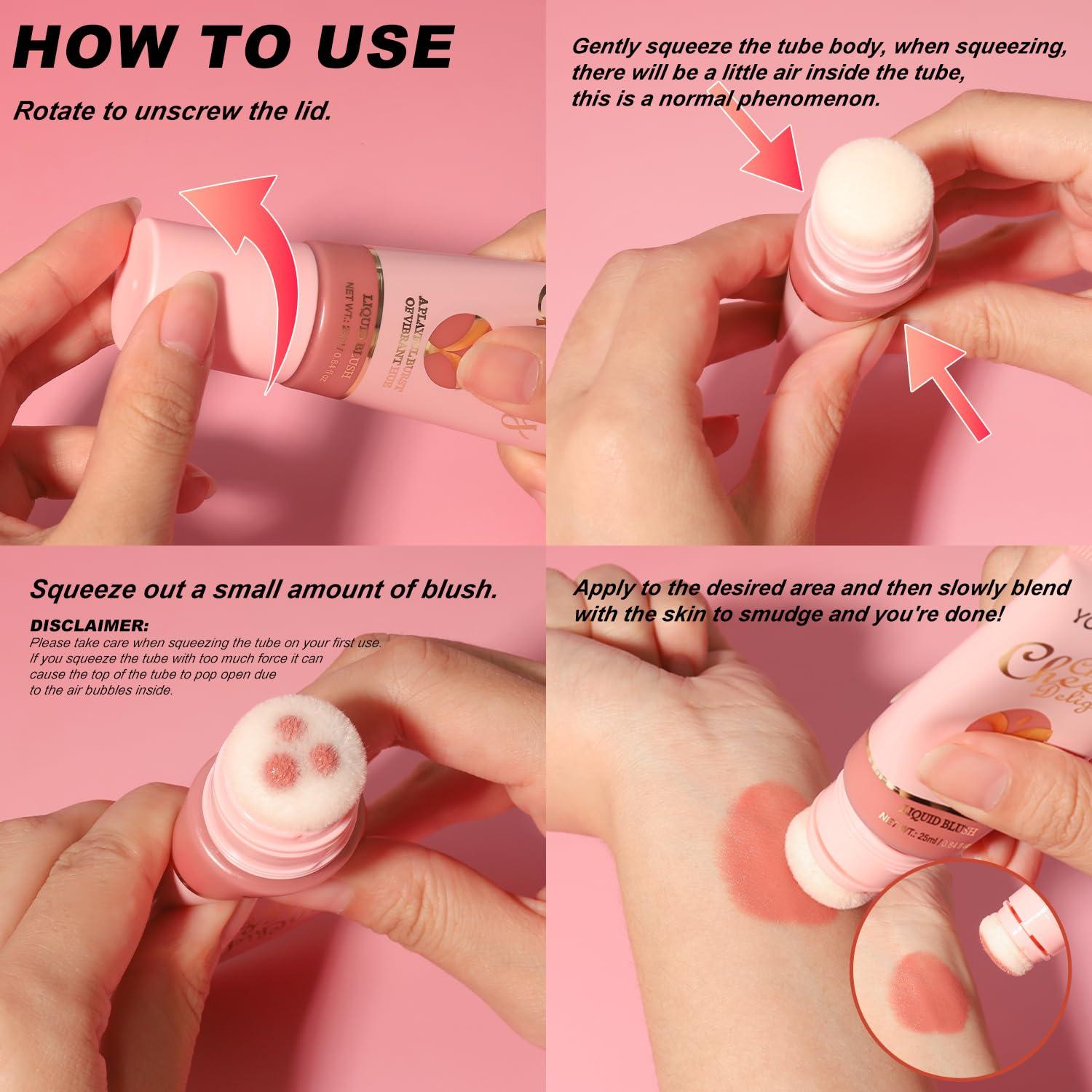 Rubor Líquido Brillante YOUNG VISION 25ml - Tinte para Mejillas