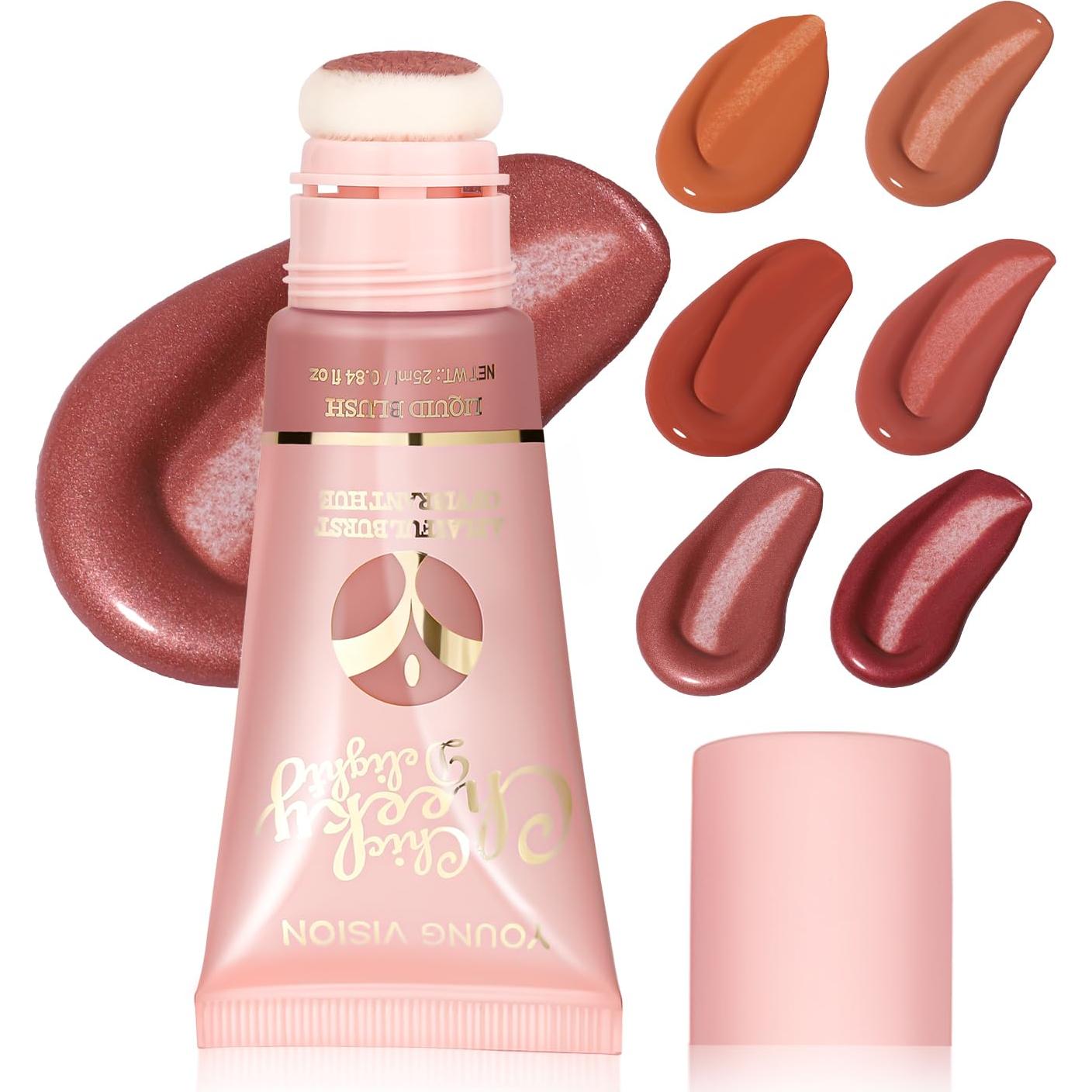 Rubor Líquido Brillante YOUNG VISION 25ml - Tinte para Mejillas