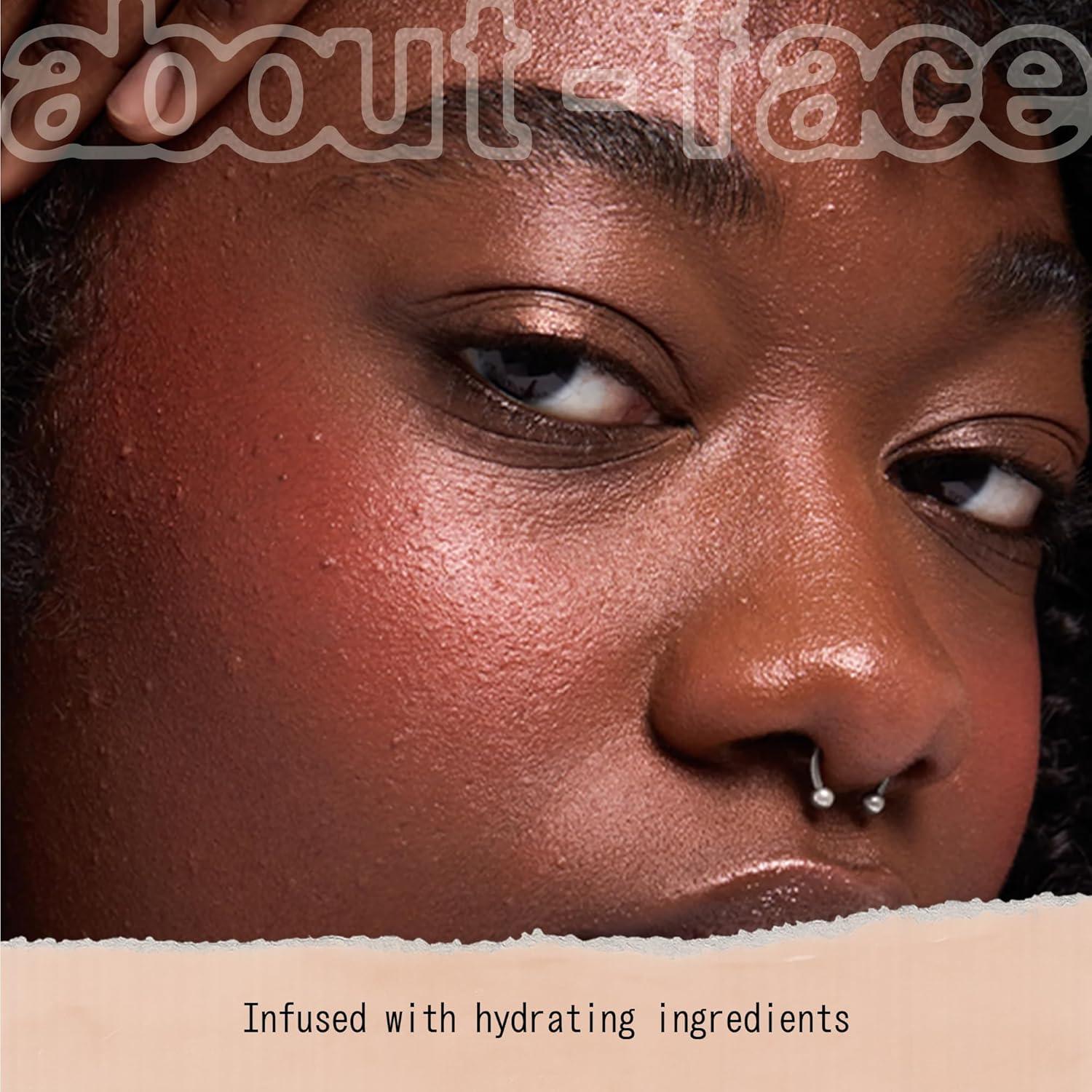 Rubor Líquido about-face Parada en Boxes - Durazno Naranja 40g