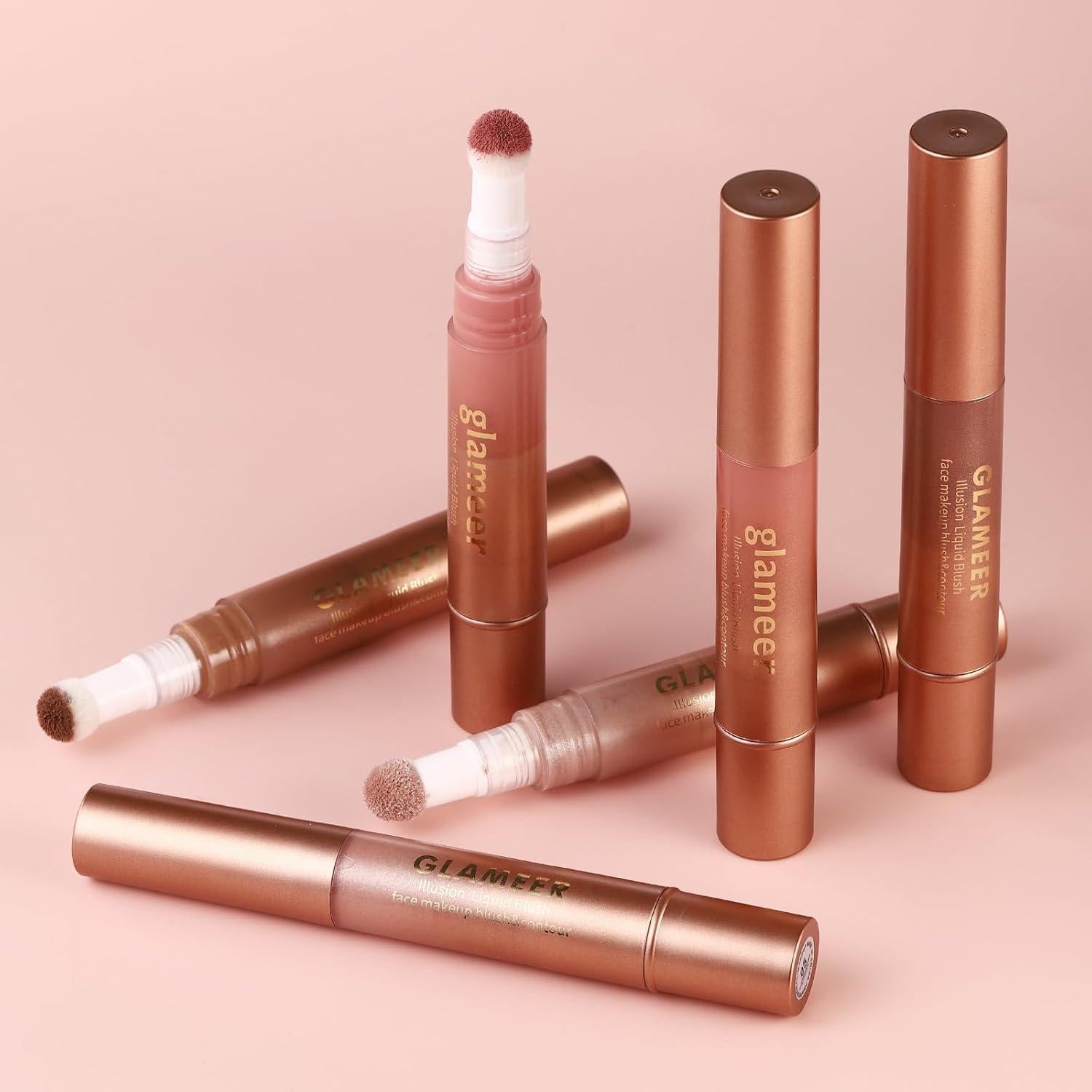 Bastón de Rubor Líquido GLAMEER 29.57 ml Color Rosa3