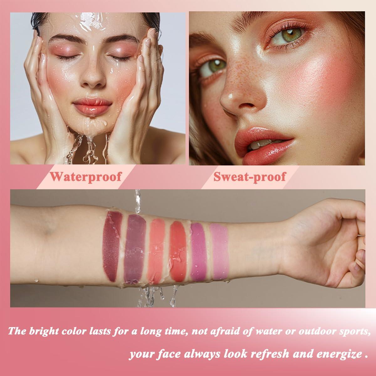 Bastón de Rubor en Crema Hunan Shimei 5.34 ml Rosa Brillante