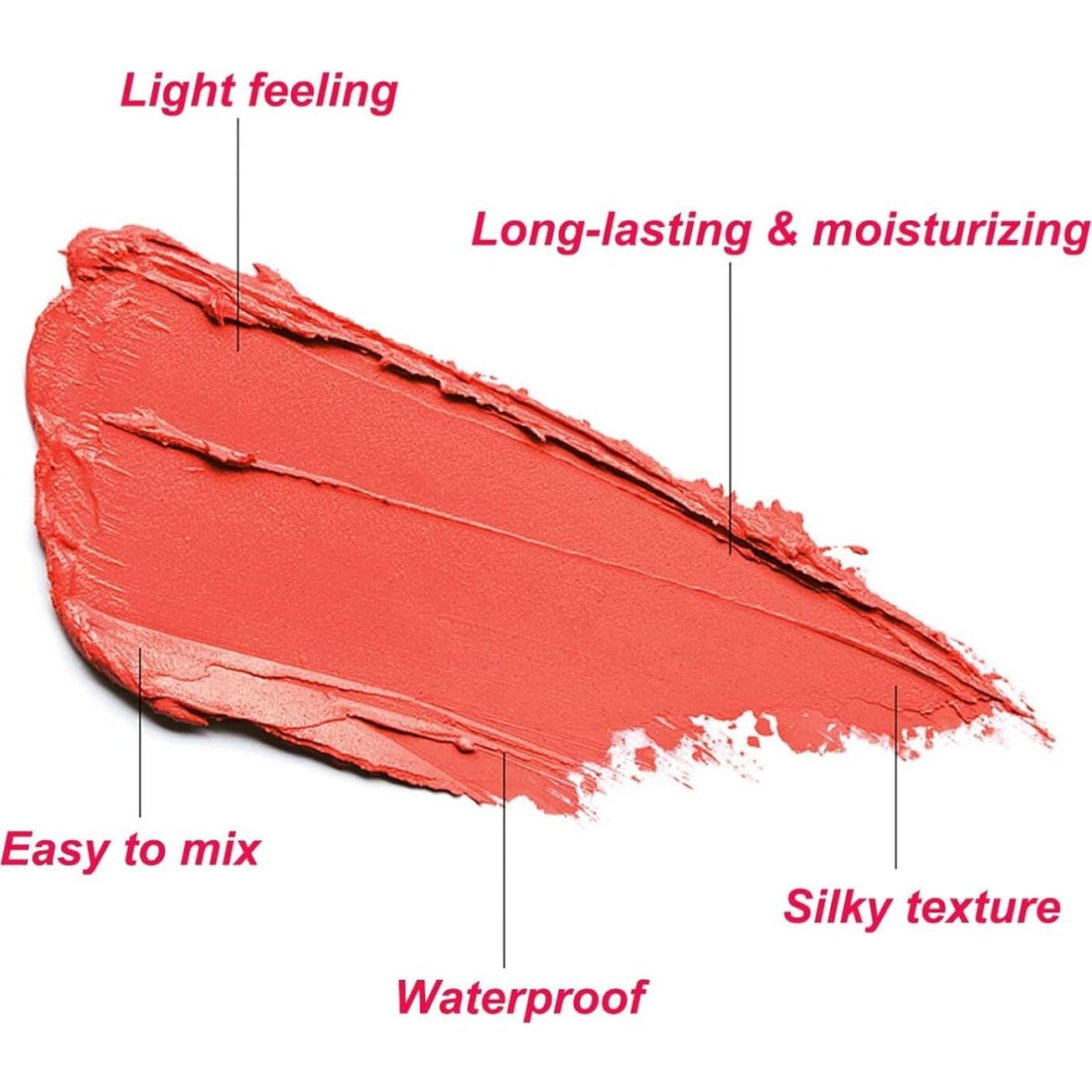 Bastón de Rubor Multiusos GMaxit 17g Rosa Tímido Hidratante